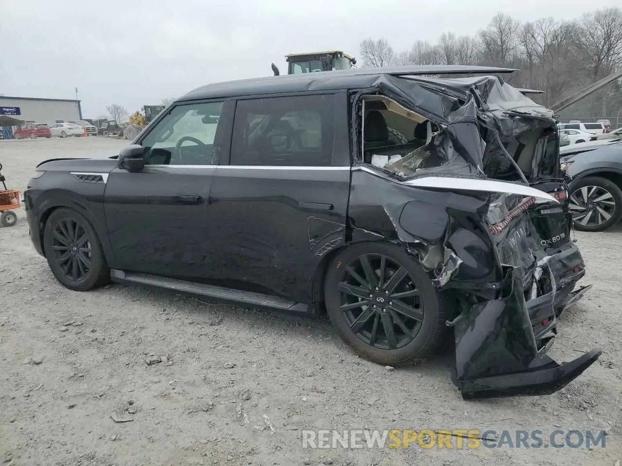 2 Фотография поврежденного автомобиля JN8AZ3BB4S9400172 INFINITI QX80 2025