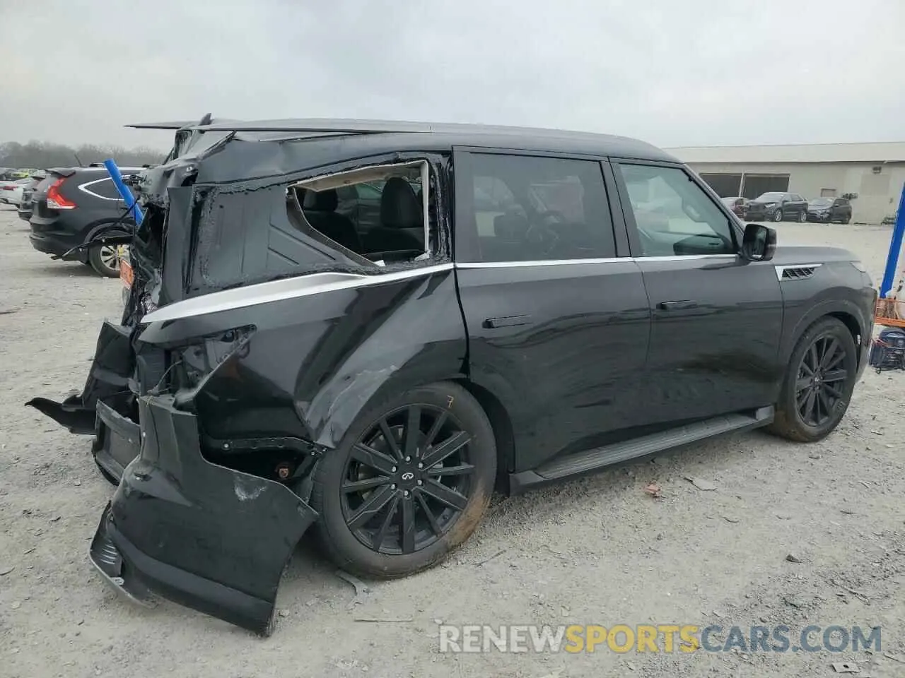 3 Фотография поврежденного автомобиля JN8AZ3BB4S9400172 INFINITI QX80 2025
