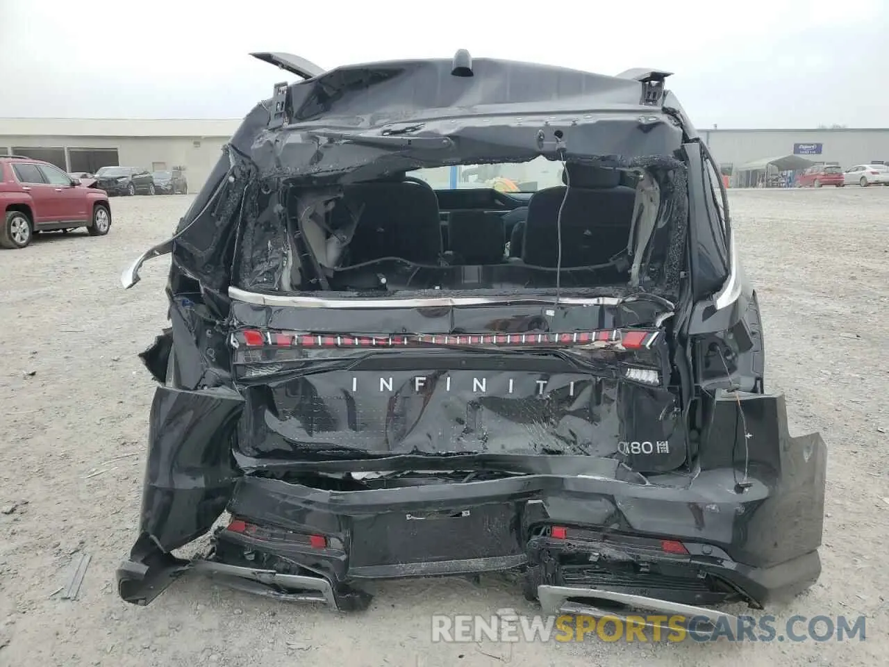 6 Фотография поврежденного автомобиля JN8AZ3BB4S9400172 INFINITI QX80 2025