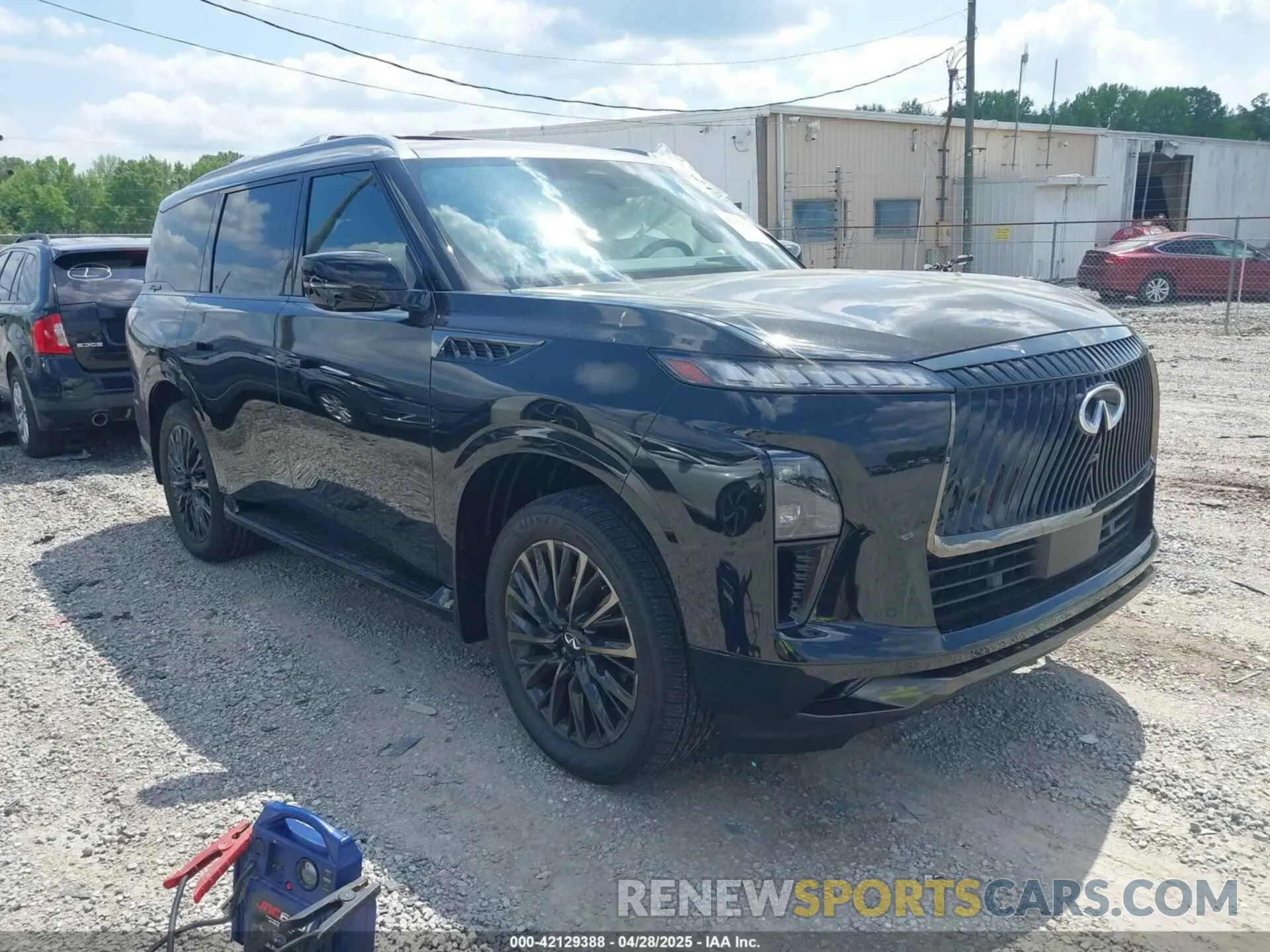 1 Photograph of a damaged car JN8AZ3CC9S9603386 INFINITI QX80 2025
