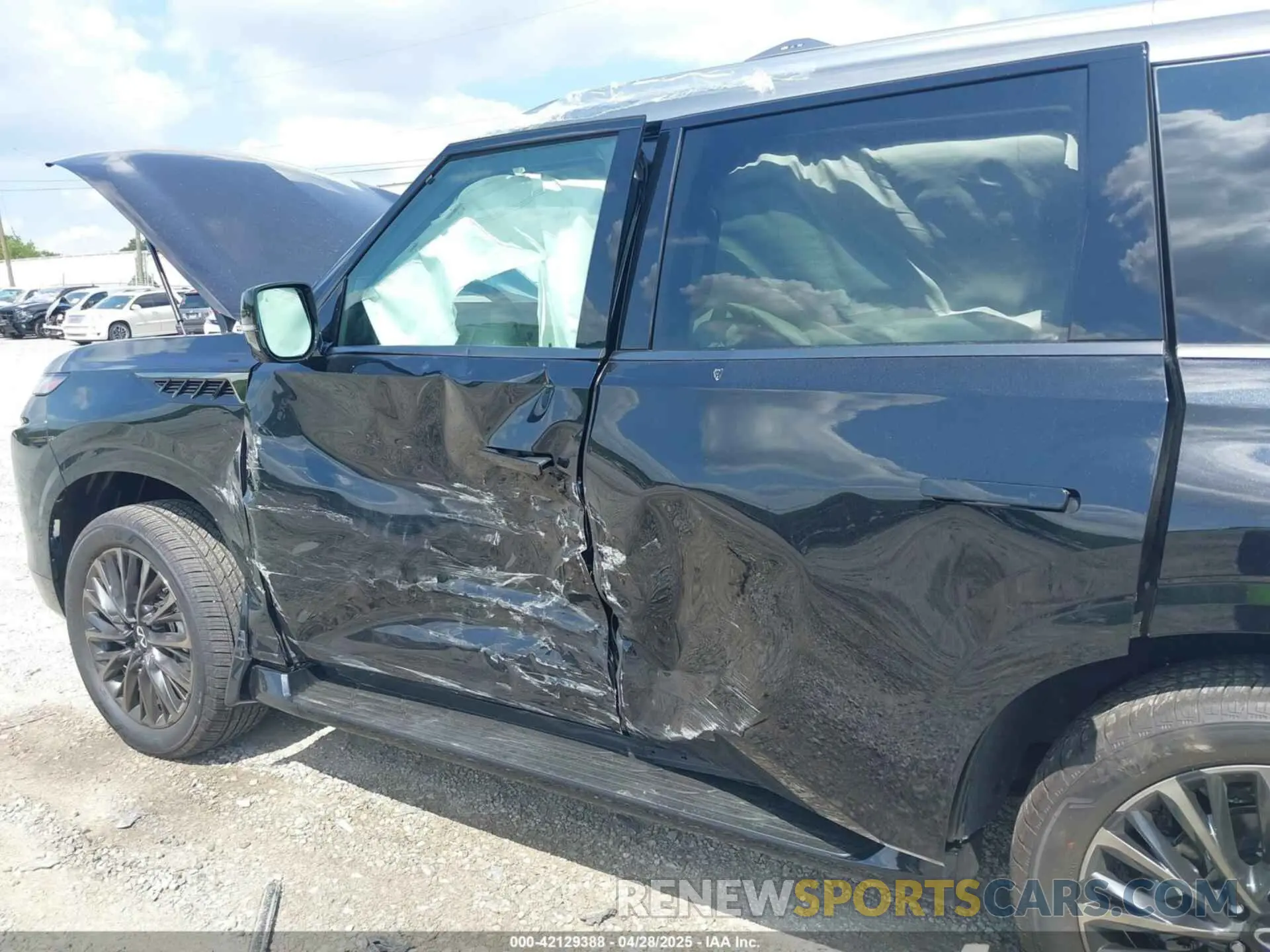 6 Photograph of a damaged car JN8AZ3CC9S9603386 INFINITI QX80 2025