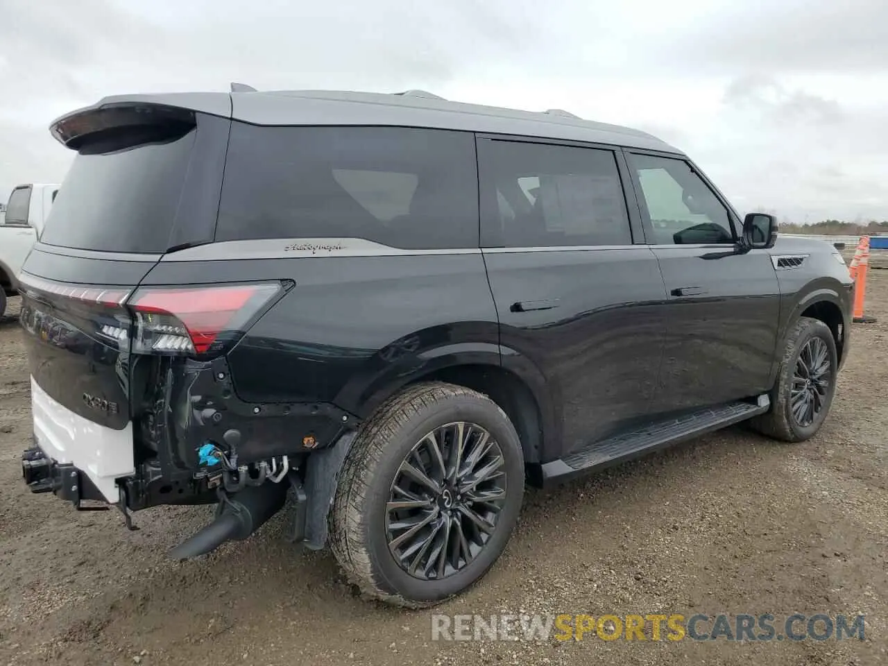3 Фотография поврежденного автомобиля JN8AZ3CC3S9600385 INFINITI QX80 AUTOG 2025
