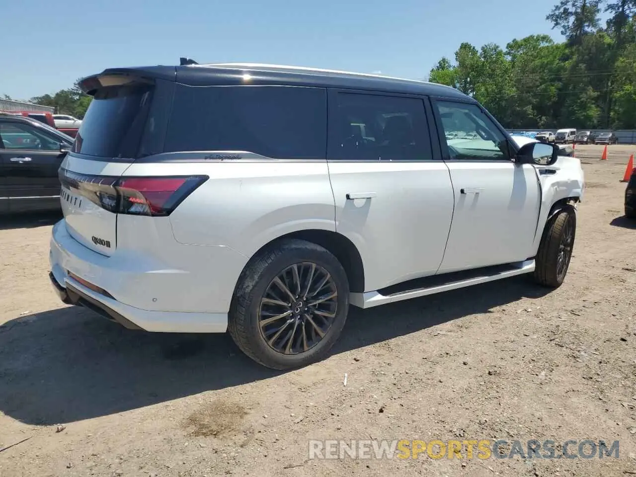 3 Фотография поврежденного автомобиля JN8AZ3CCXS9601470 INFINITI QX80 AUTOG 2025