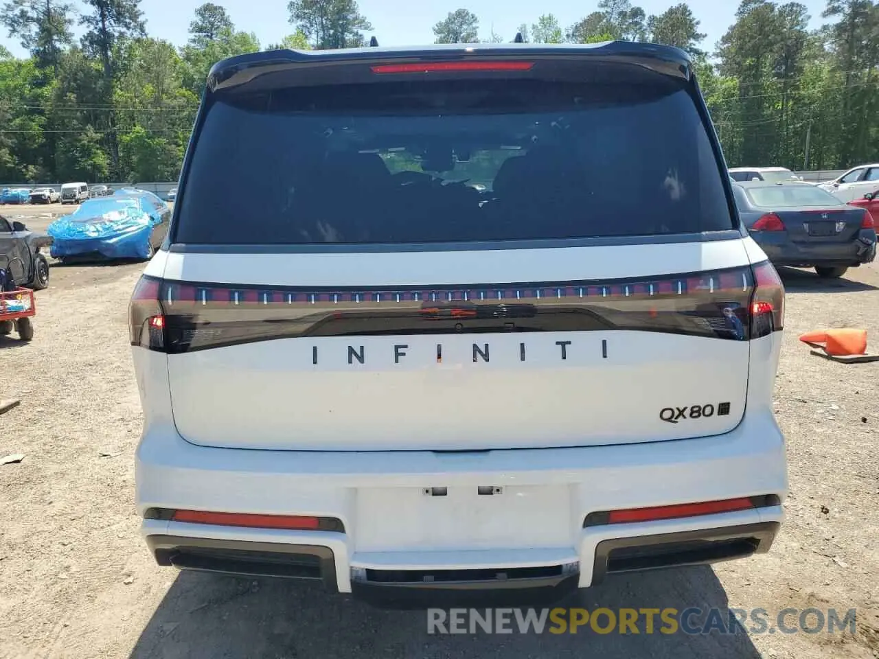 6 Фотография поврежденного автомобиля JN8AZ3CCXS9601470 INFINITI QX80 AUTOG 2025