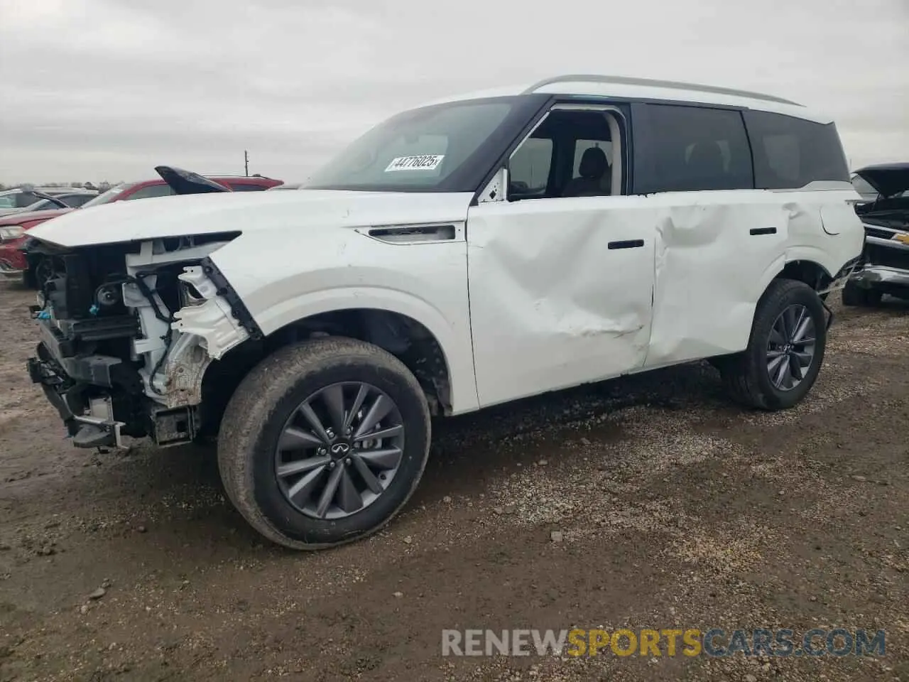 1 Фотография поврежденного автомобиля JN8AZ3AA0S9000232 INFINITI QX80 PURE 2025