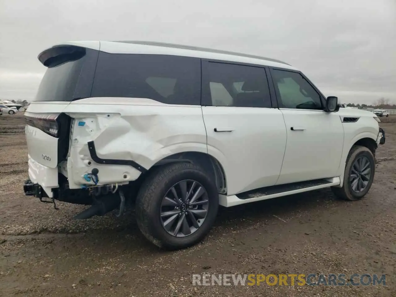 3 Фотография поврежденного автомобиля JN8AZ3AA0S9000232 INFINITI QX80 PURE 2025