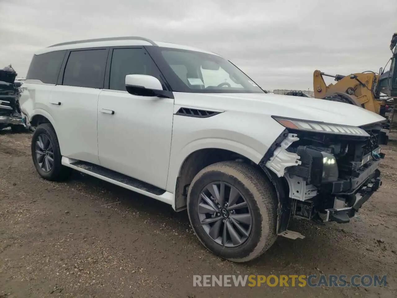 4 Фотография поврежденного автомобиля JN8AZ3AA0S9000232 INFINITI QX80 PURE 2025