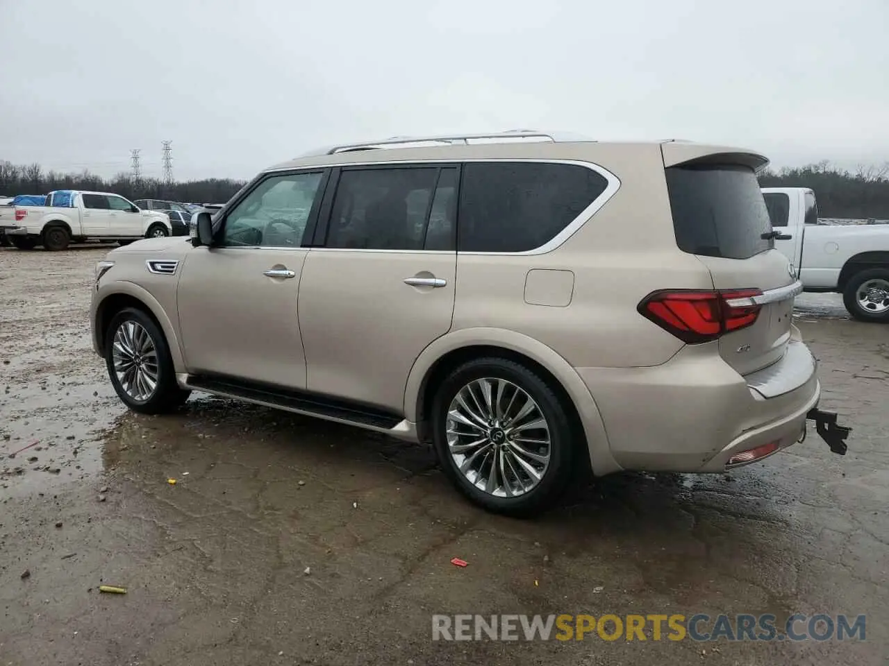 2 Photograph of a damaged car JN8AZ2BE7M9268337 INFINITI QX80 SENSO 2021