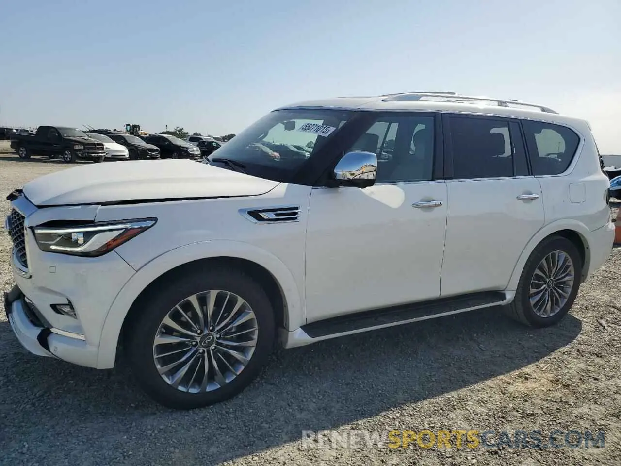 1 Photograph of a damaged car JN8AZ2BEXM9269417 INFINITI QX80 SENSO 2021