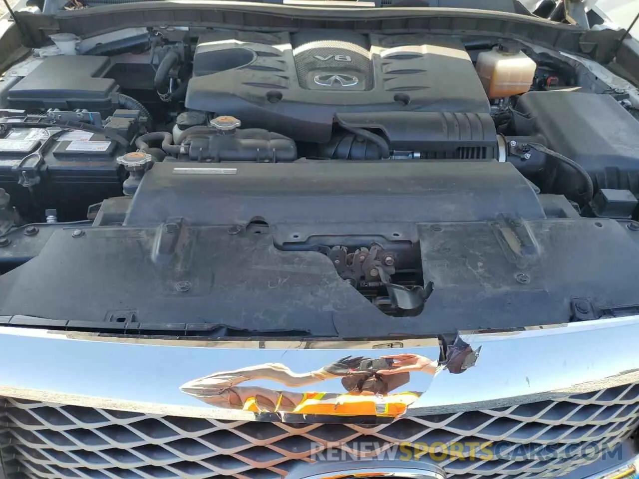 12 Photograph of a damaged car JN8AZ2BEXM9269417 INFINITI QX80 SENSO 2021
