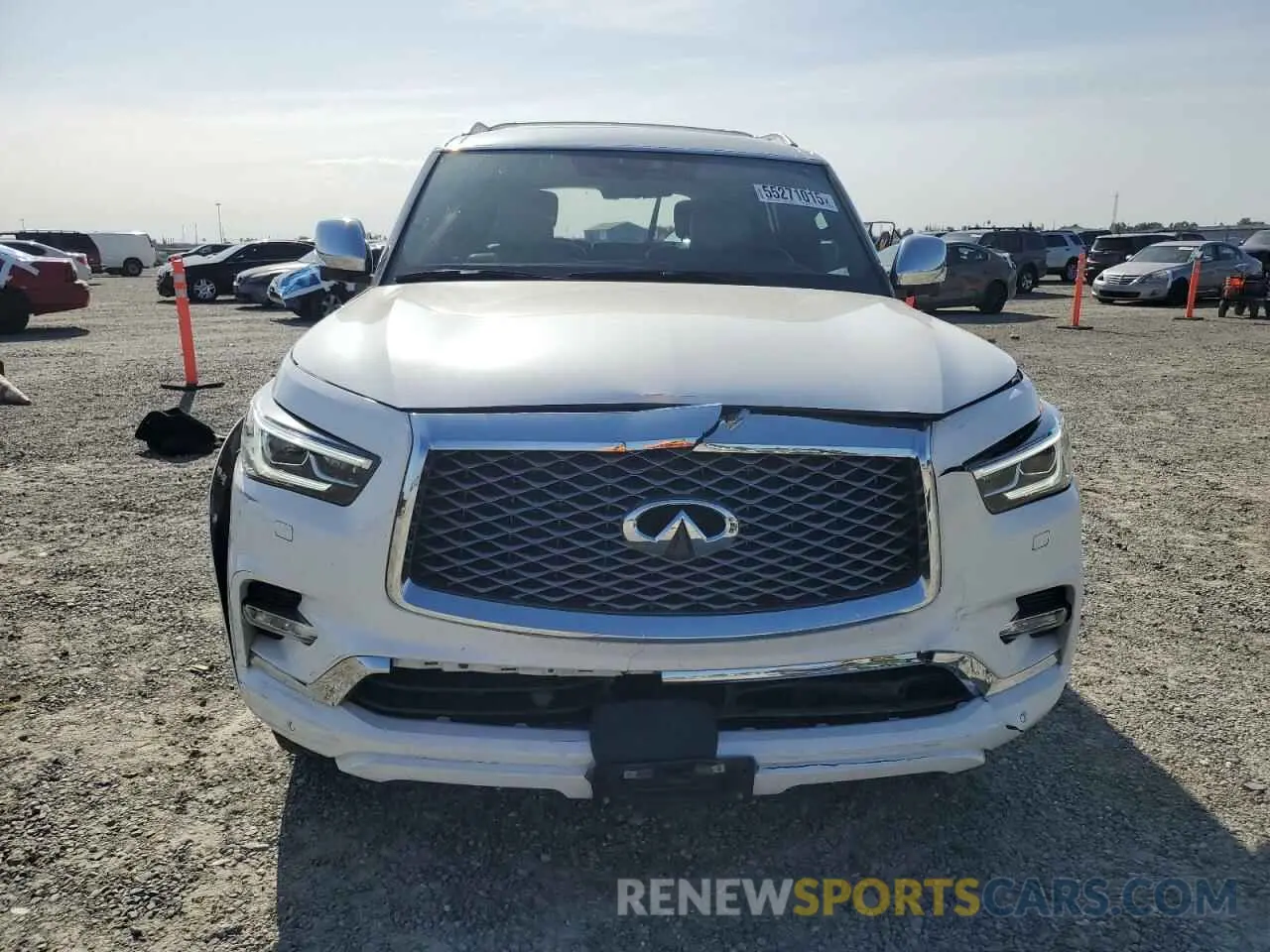 5 Photograph of a damaged car JN8AZ2BEXM9269417 INFINITI QX80 SENSO 2021