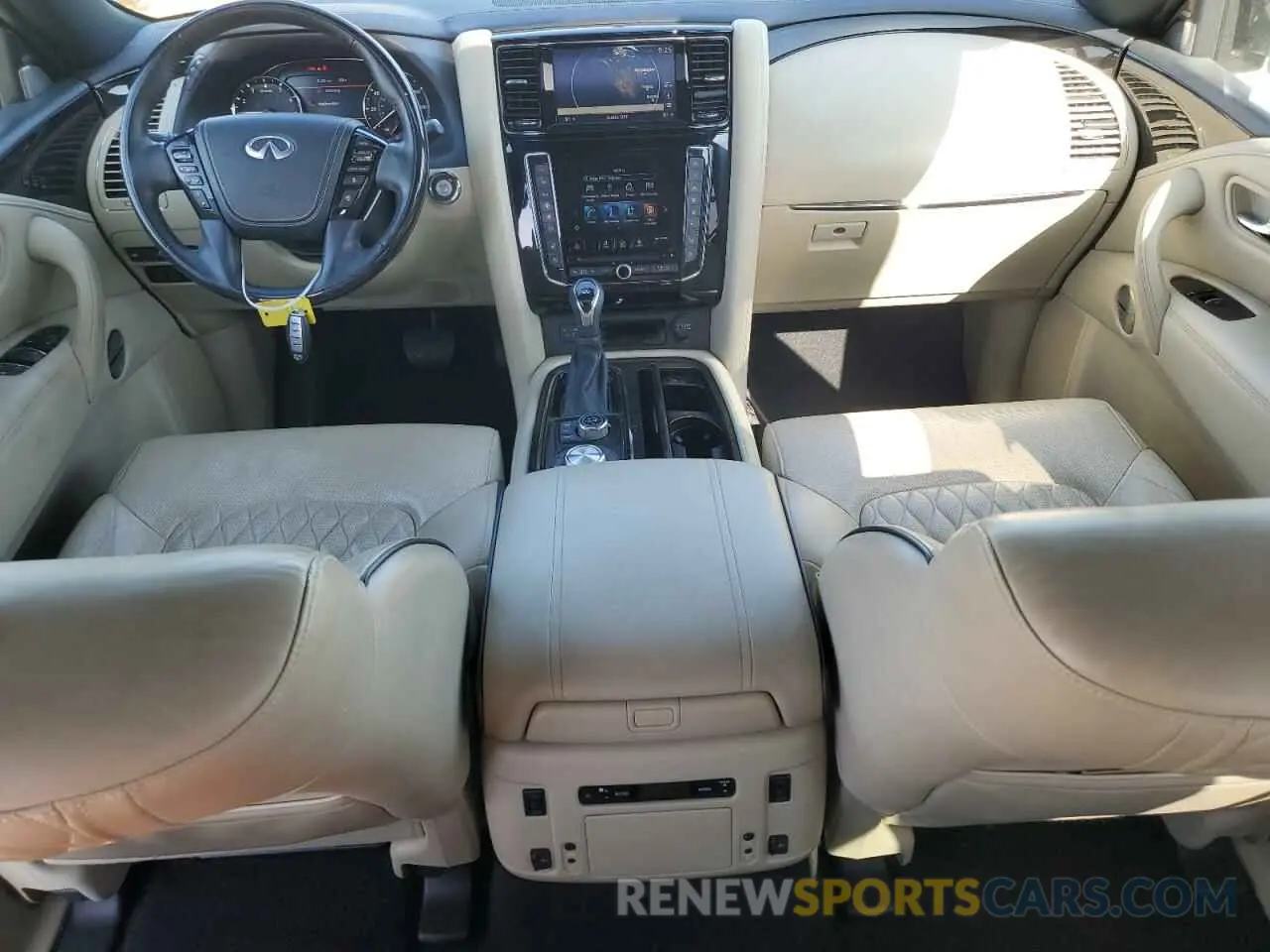 8 Photograph of a damaged car JN8AZ2BEXM9269417 INFINITI QX80 SENSO 2021