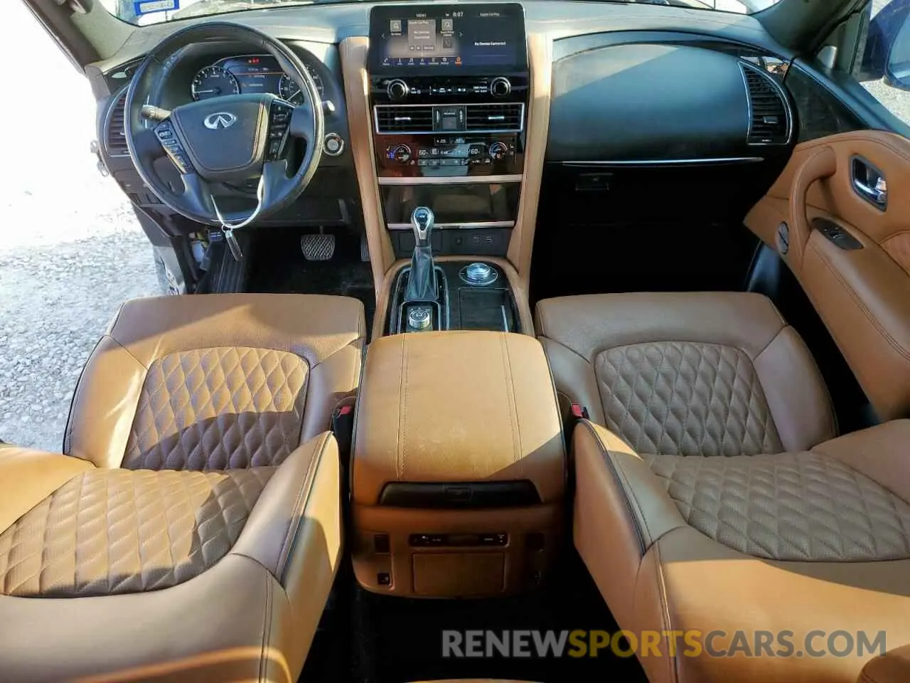 8 Фотография поврежденного автомобиля JN8AZ2BE5P9306877 INFINITI QX80 SENSO 2023