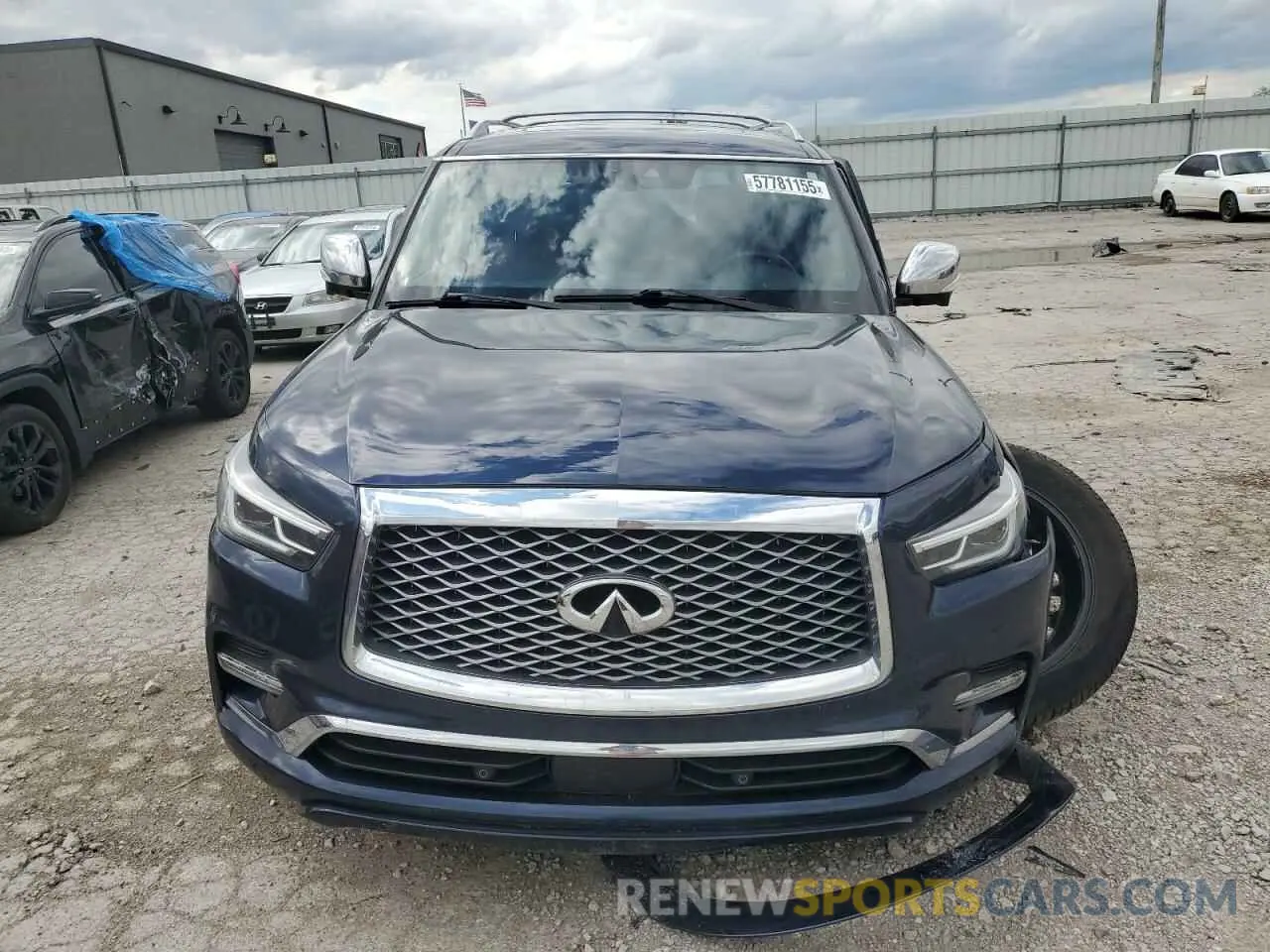 5 Photograph of a damaged car JN8AZ2BC9R9500619 INFINITI QX80 SENSO 2024