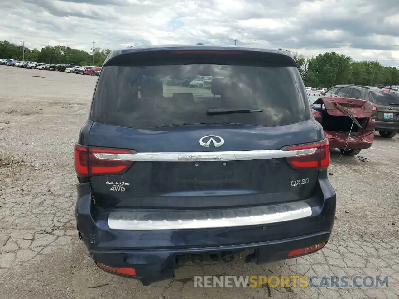 6 Photograph of a damaged car JN8AZ2BC9R9500619 INFINITI QX80 SENSO 2024