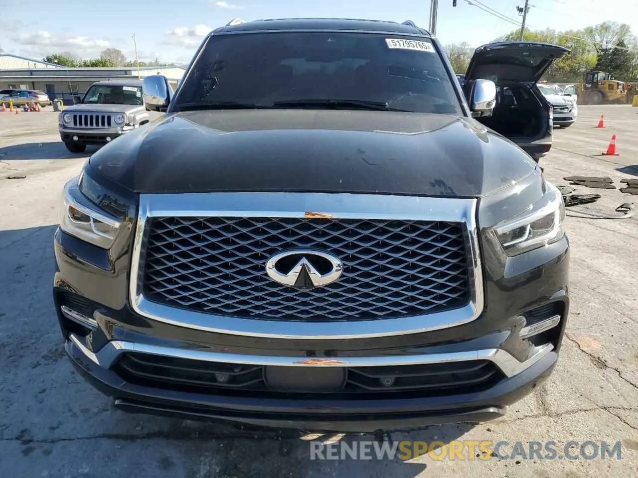 5 Photograph of a damaged car JN8AZ2BE9R9331493 INFINITI QX80 SENSO 2024