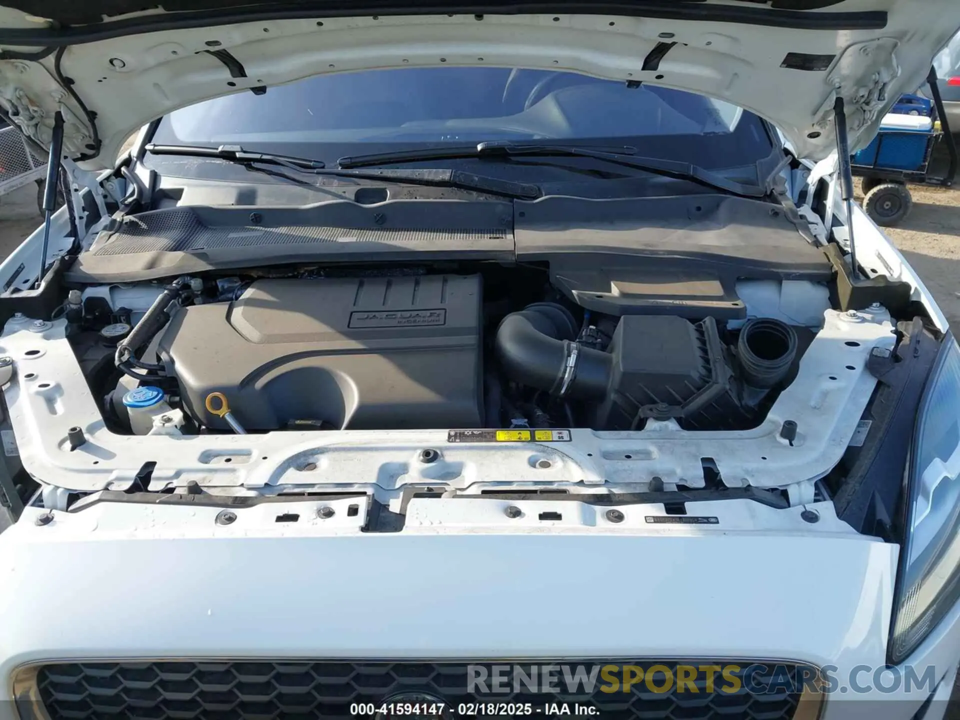 10 Photograph of a damaged car SADFJ2FX1K1Z38954 JAGUAR E-PACE 2019