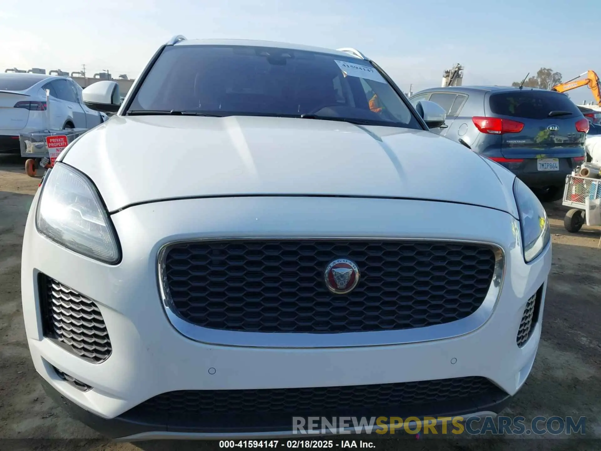 12 Photograph of a damaged car SADFJ2FX1K1Z38954 JAGUAR E-PACE 2019
