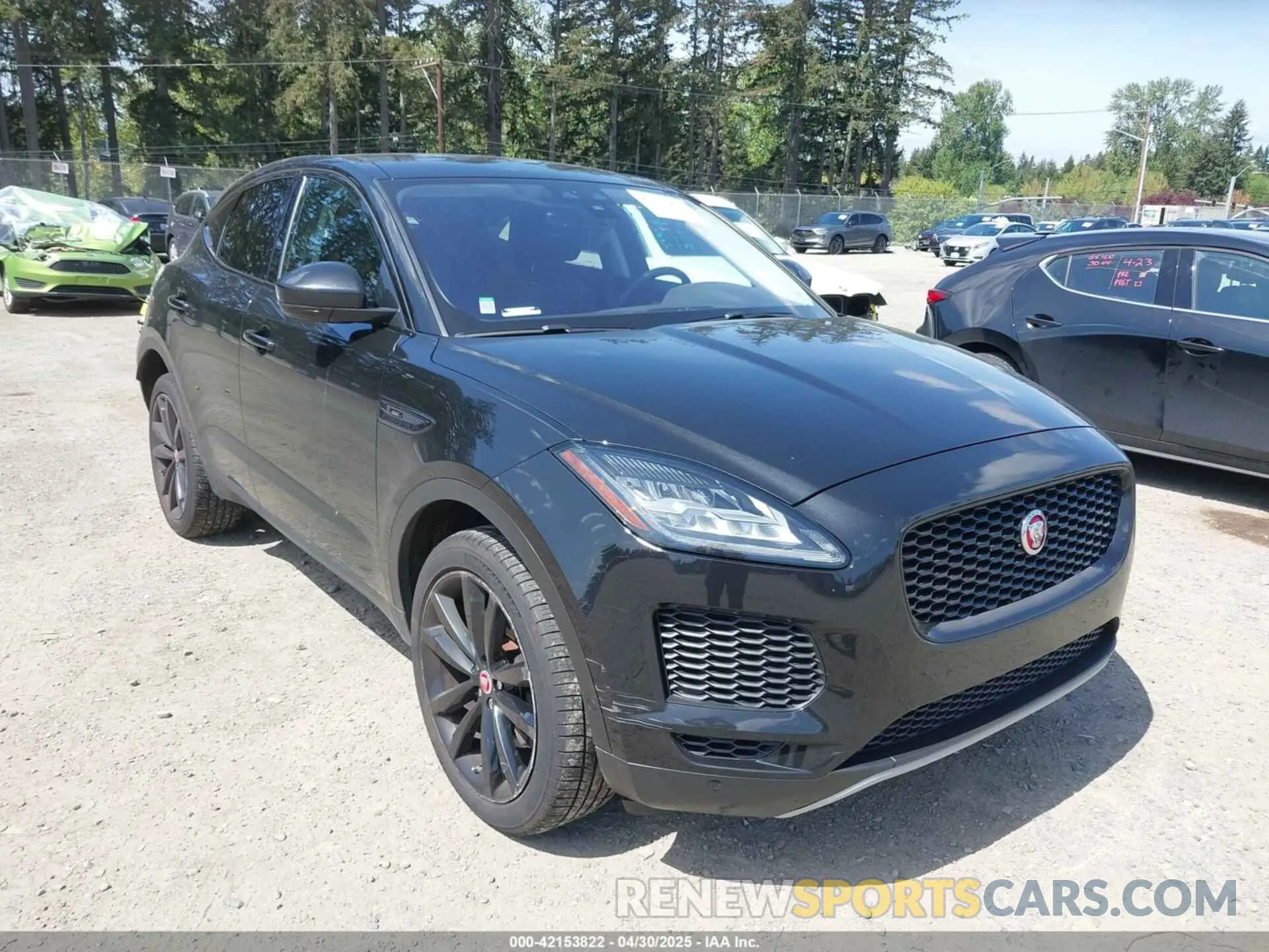 1 Фотография поврежденного автомобиля SADFP2FX2K1Z47628 JAGUAR E-PACE 2019