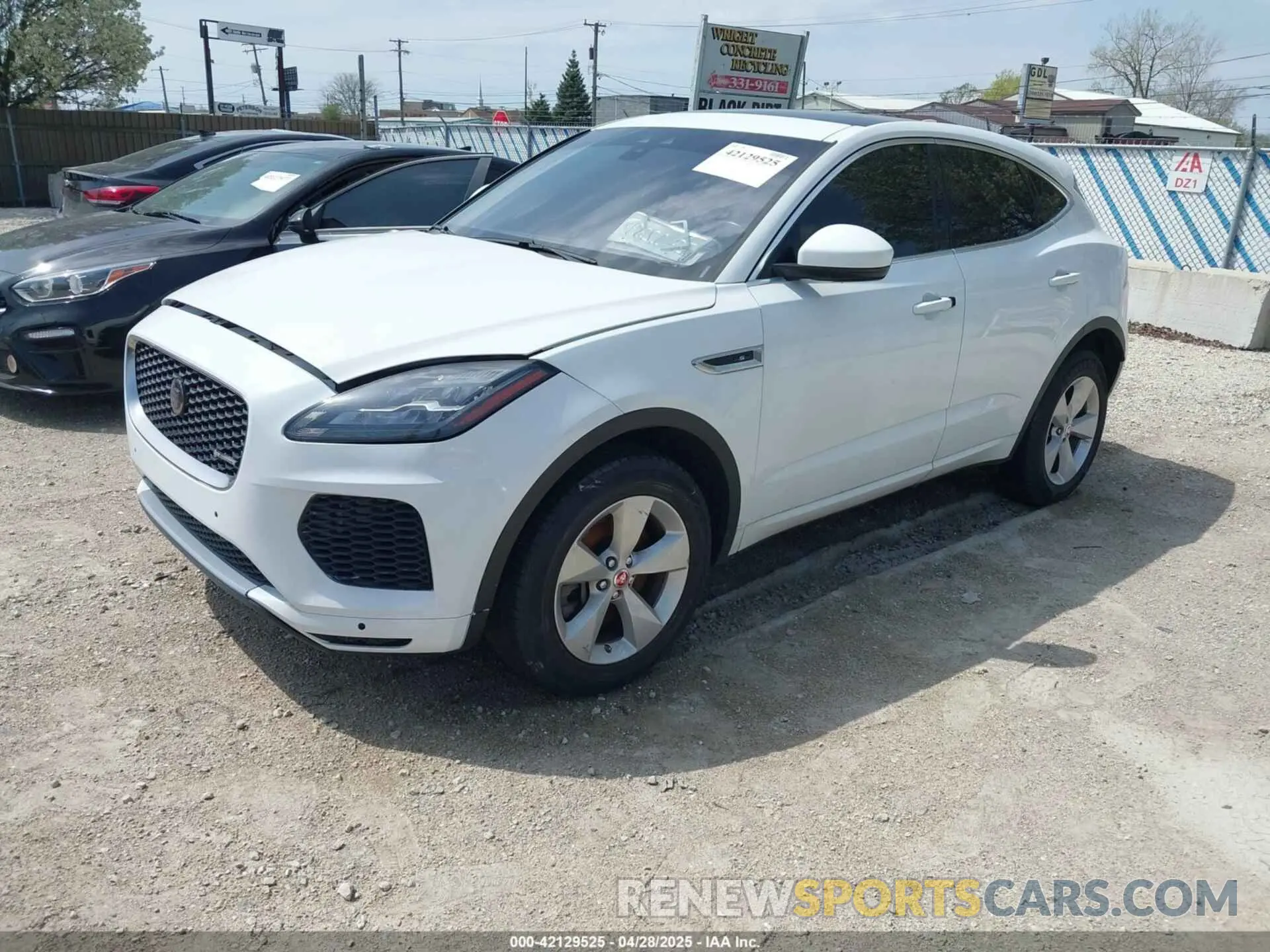 2 Photograph of a damaged car SADFT2GX3K1Z38141 JAGUAR E-PACE 2019