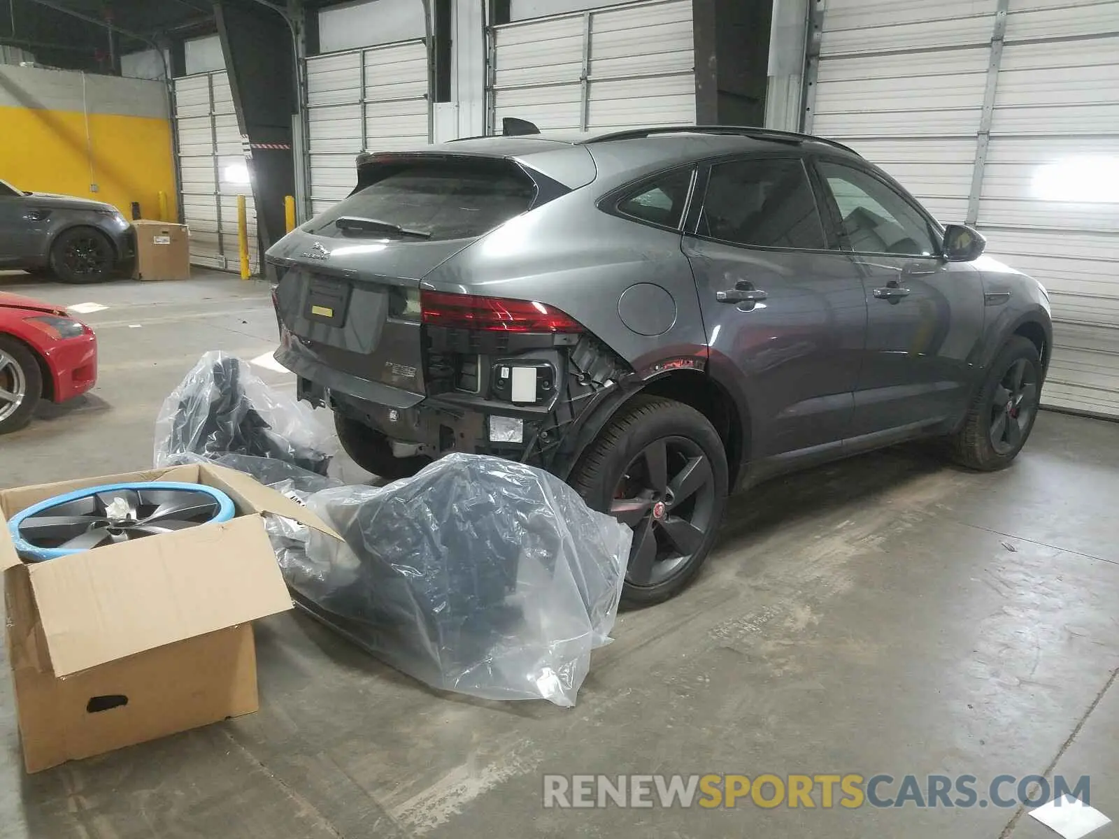 4 Photograph of a damaged car SADF12FX2L1Z82186 JAGUAR E-PACE CHE 2020