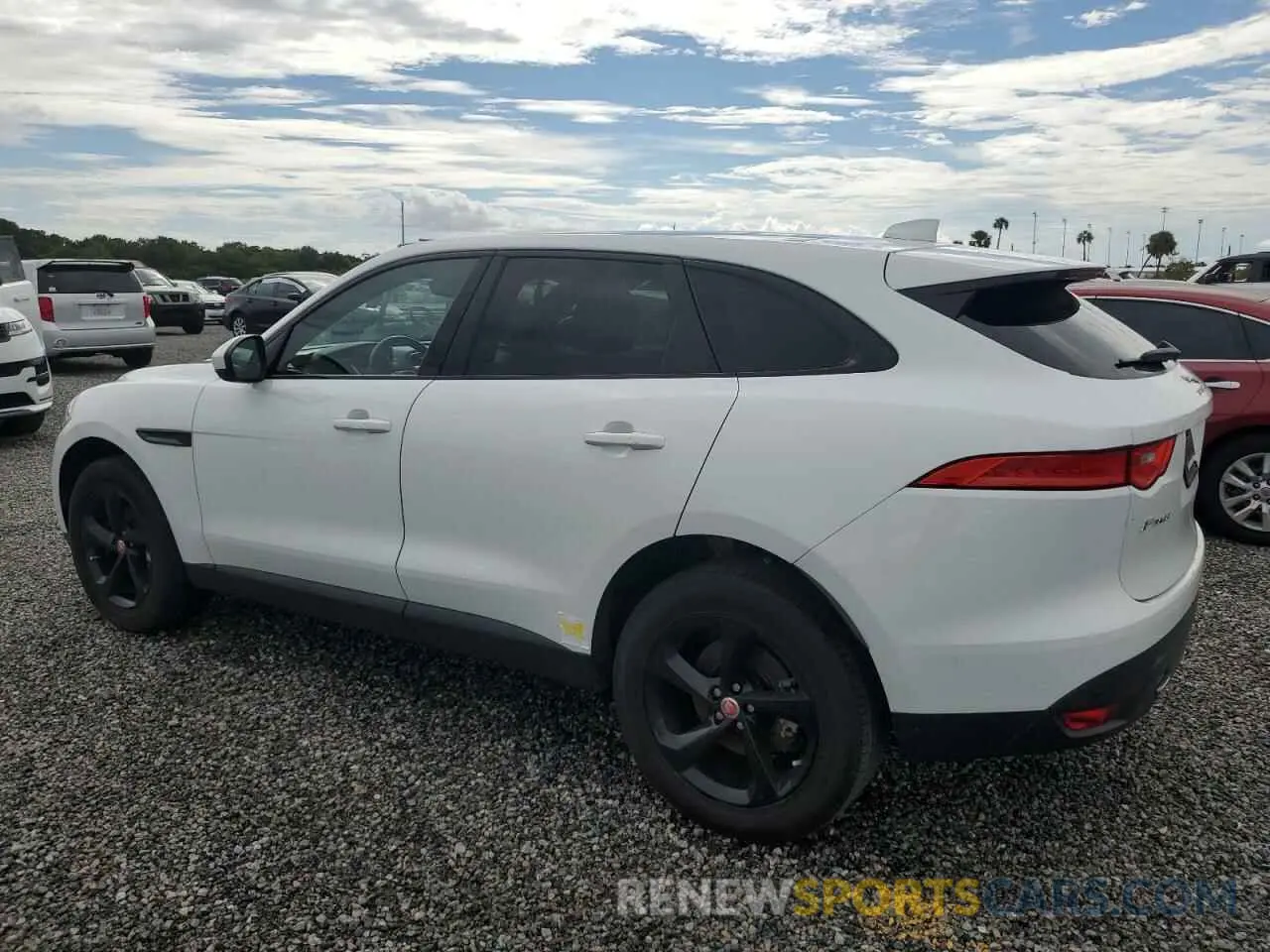 2 Фотография поврежденного автомобиля SADCJ2FX0KA354600 JAGUAR F-PACE 2019