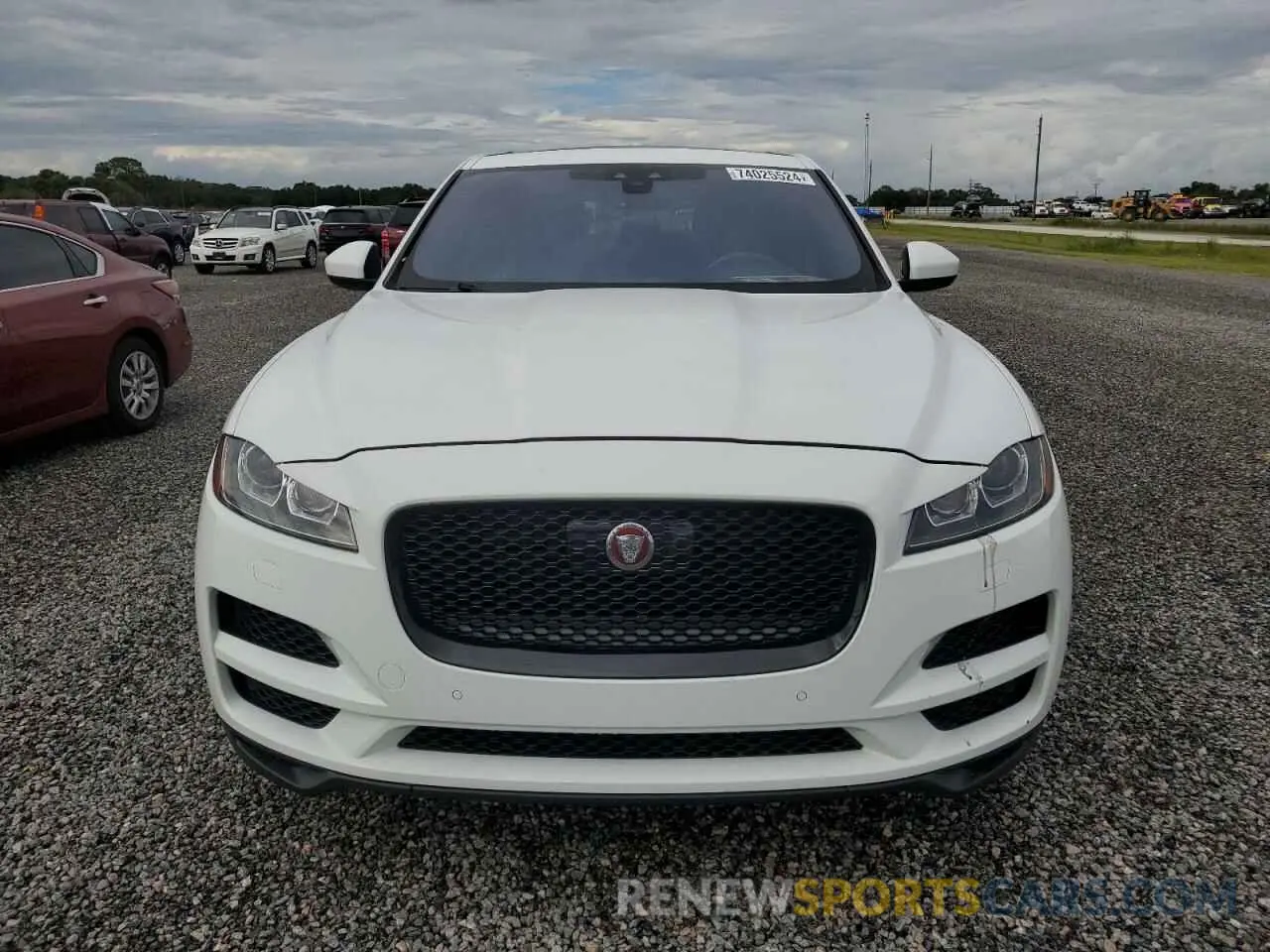 5 Фотография поврежденного автомобиля SADCJ2FX0KA354600 JAGUAR F-PACE 2019