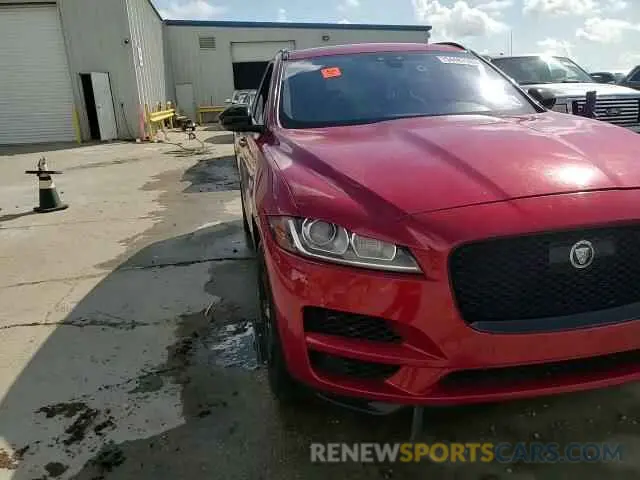 15 Photograph of a damaged car SADCJ2FX0KA397415 JAGUAR F-PACE 2019