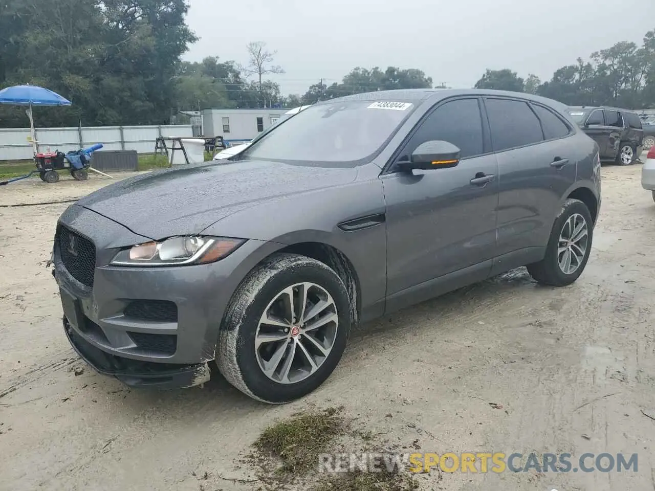 1 Photograph of a damaged car SADCJ2FX1KA395821 JAGUAR F-PACE 2019