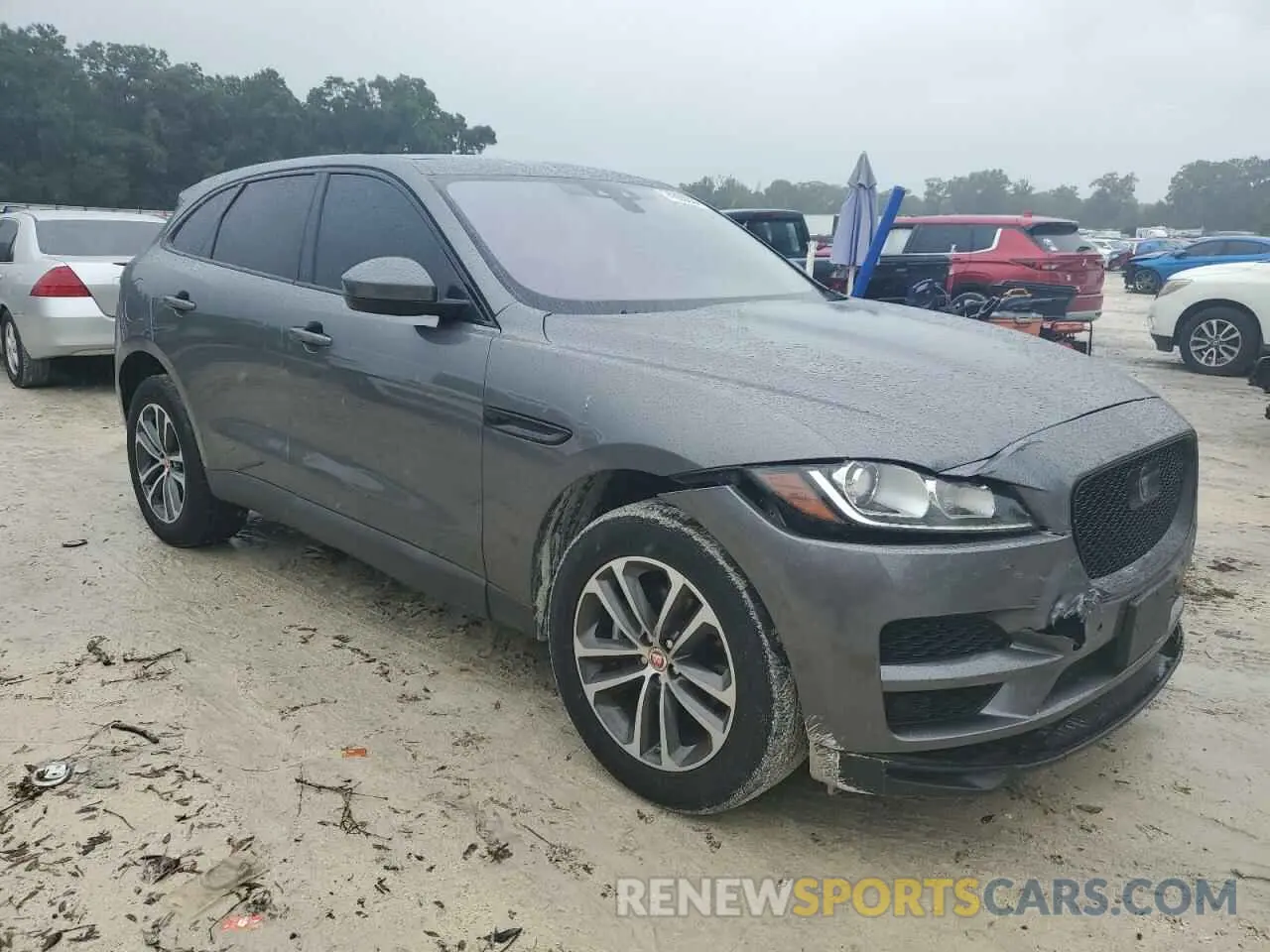 4 Photograph of a damaged car SADCJ2FX1KA395821 JAGUAR F-PACE 2019