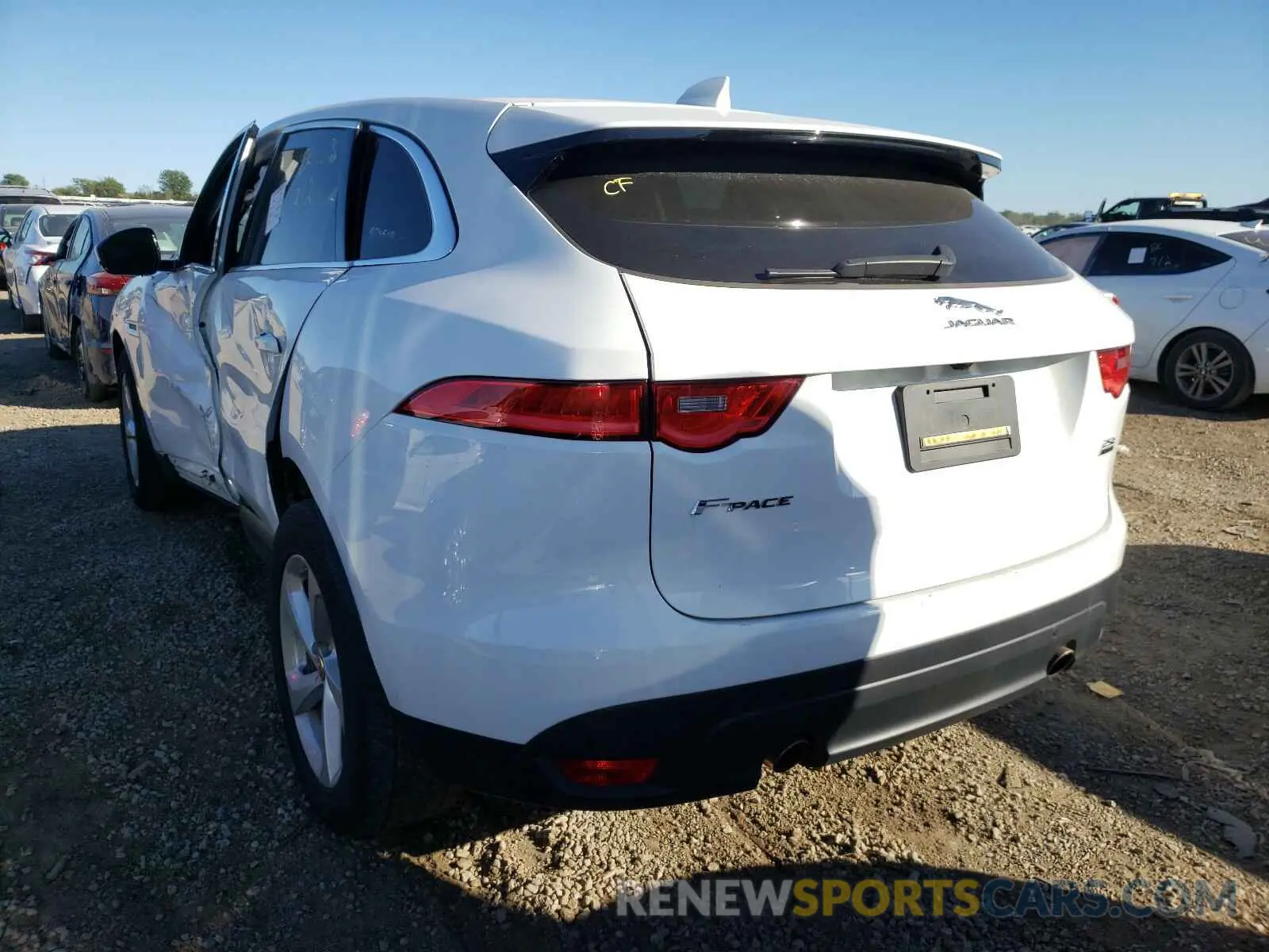 3 Photograph of a damaged car SADCJ2FX2KA399506 JAGUAR F-PACE 2019