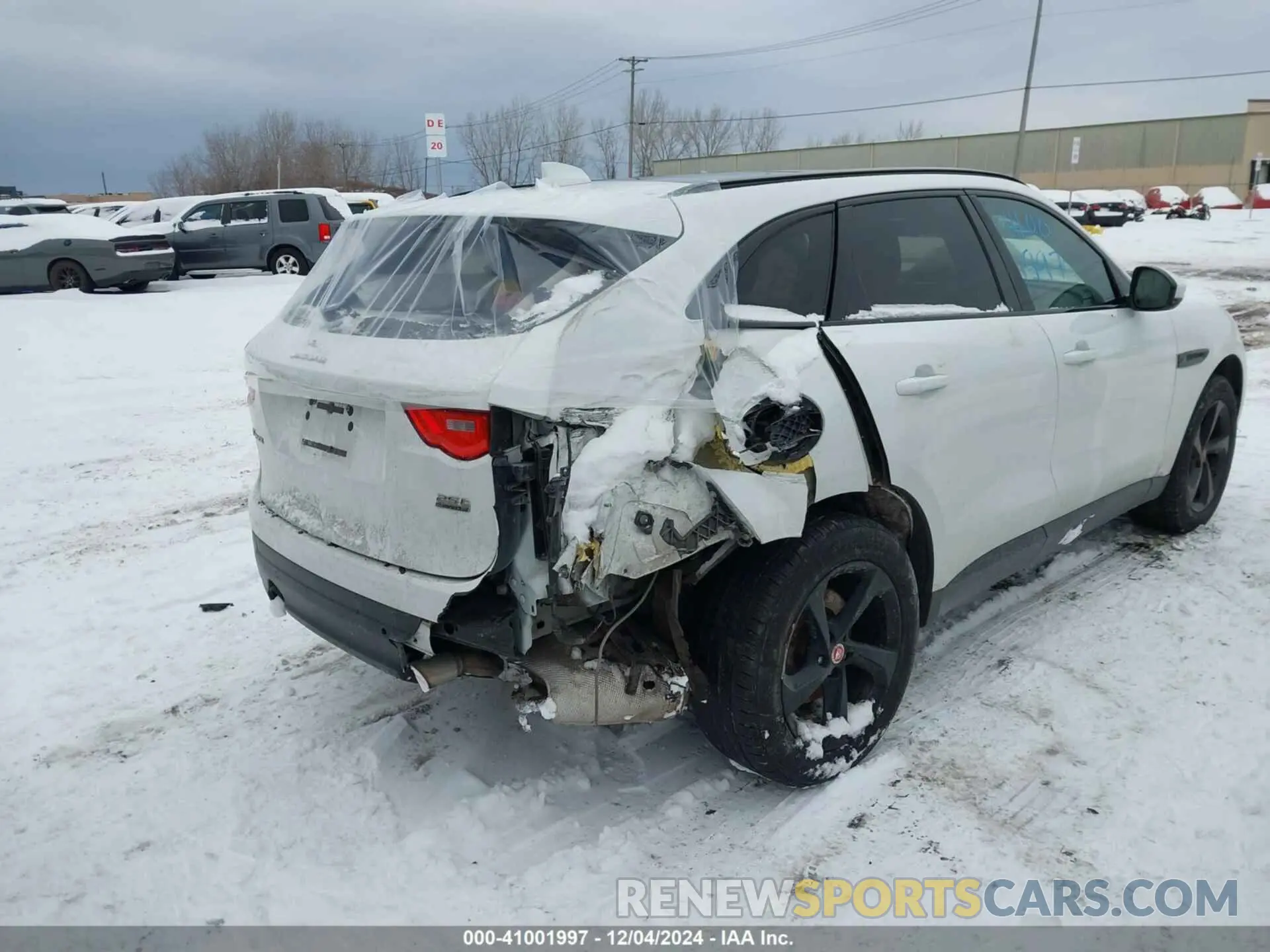 6 Photograph of a damaged car SADCJ2FX2KA609389 JAGUAR F-PACE 2019