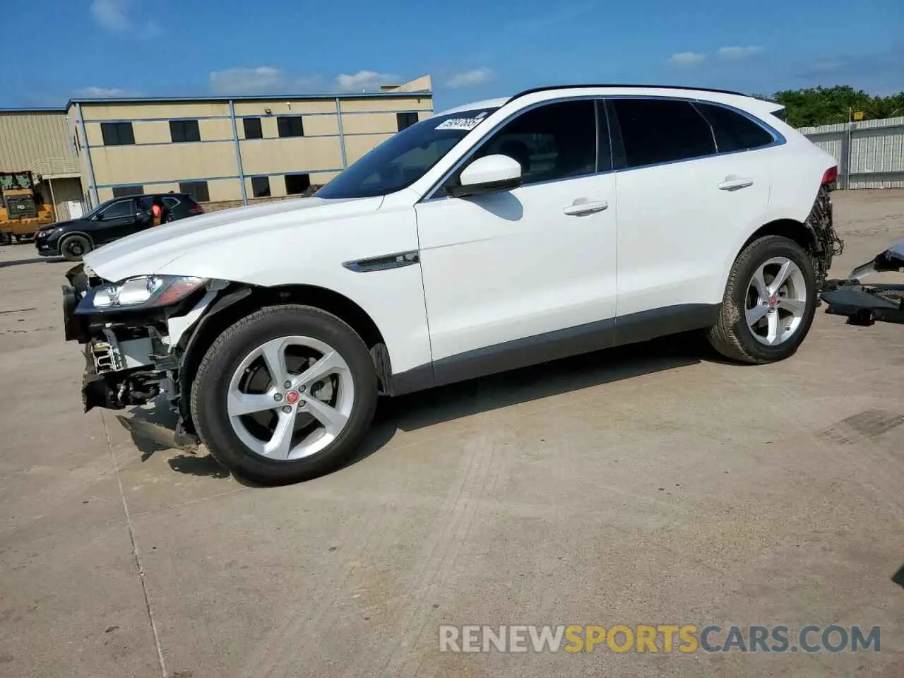1 Photograph of a damaged car SADCJ2FX3KA397408 JAGUAR F-PACE 2019