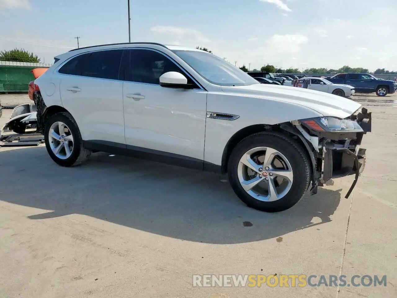 4 Photograph of a damaged car SADCJ2FX3KA397408 JAGUAR F-PACE 2019