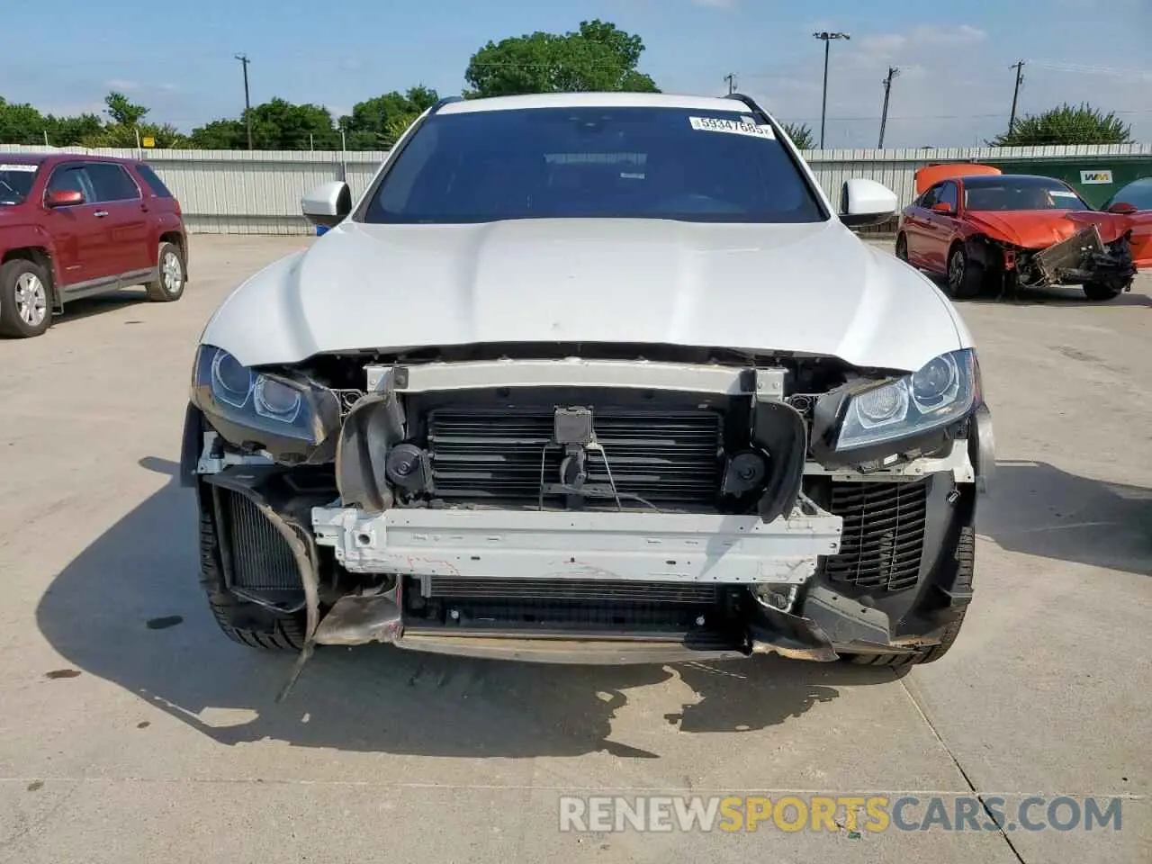 5 Photograph of a damaged car SADCJ2FX3KA397408 JAGUAR F-PACE 2019
