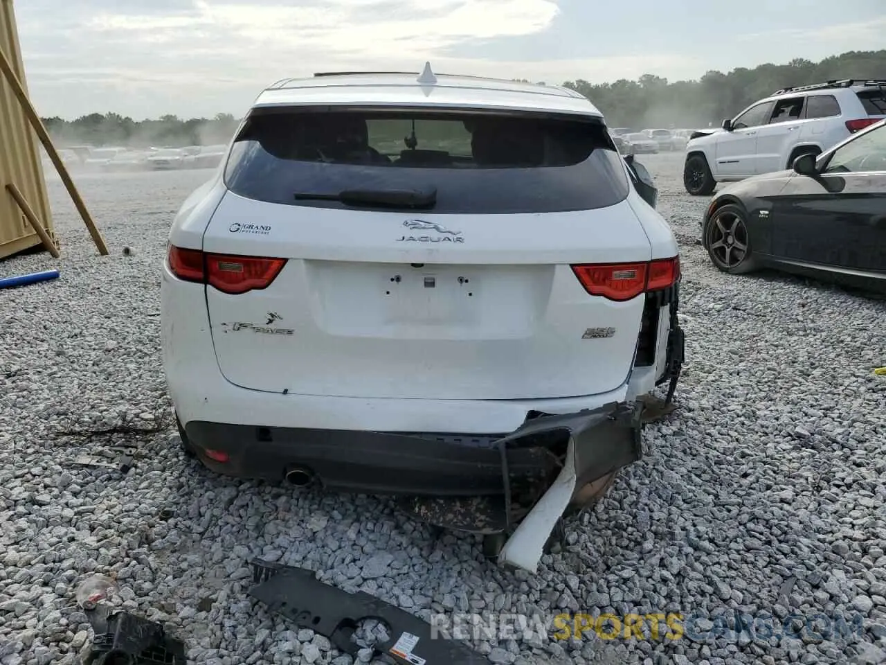 6 Фотография поврежденного автомобиля SADCJ2FX4KA608163 JAGUAR F-PACE 2019