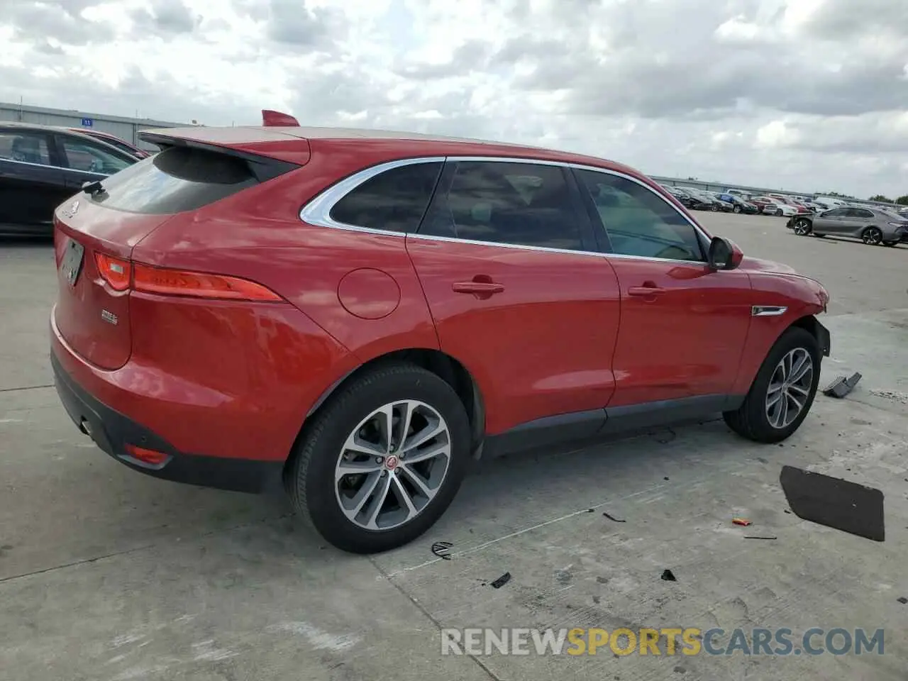 3 Фотография поврежденного автомобиля SADCJ2FX5KA611766 JAGUAR F-PACE 2019
