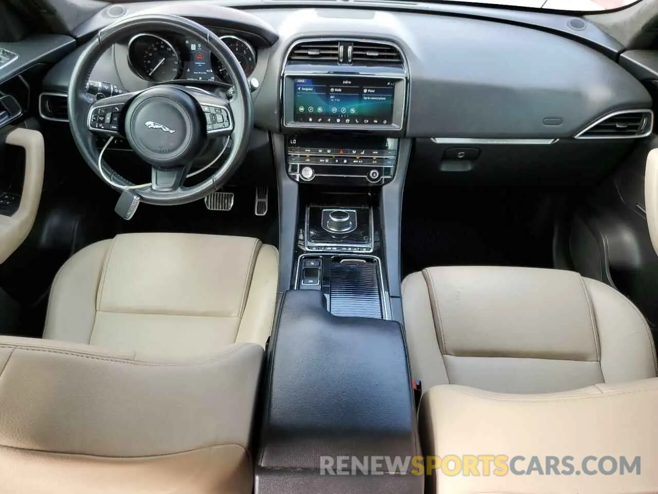 8 Фотография поврежденного автомобиля SADCJ2FX5KA611766 JAGUAR F-PACE 2019