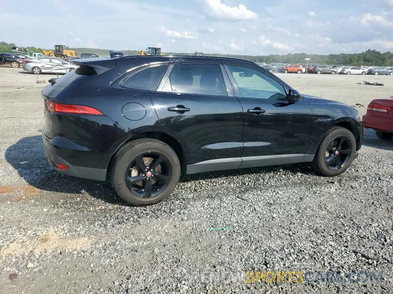 3 Photograph of a damaged car SADCJ2FX7KA364427 JAGUAR F-PACE 2019