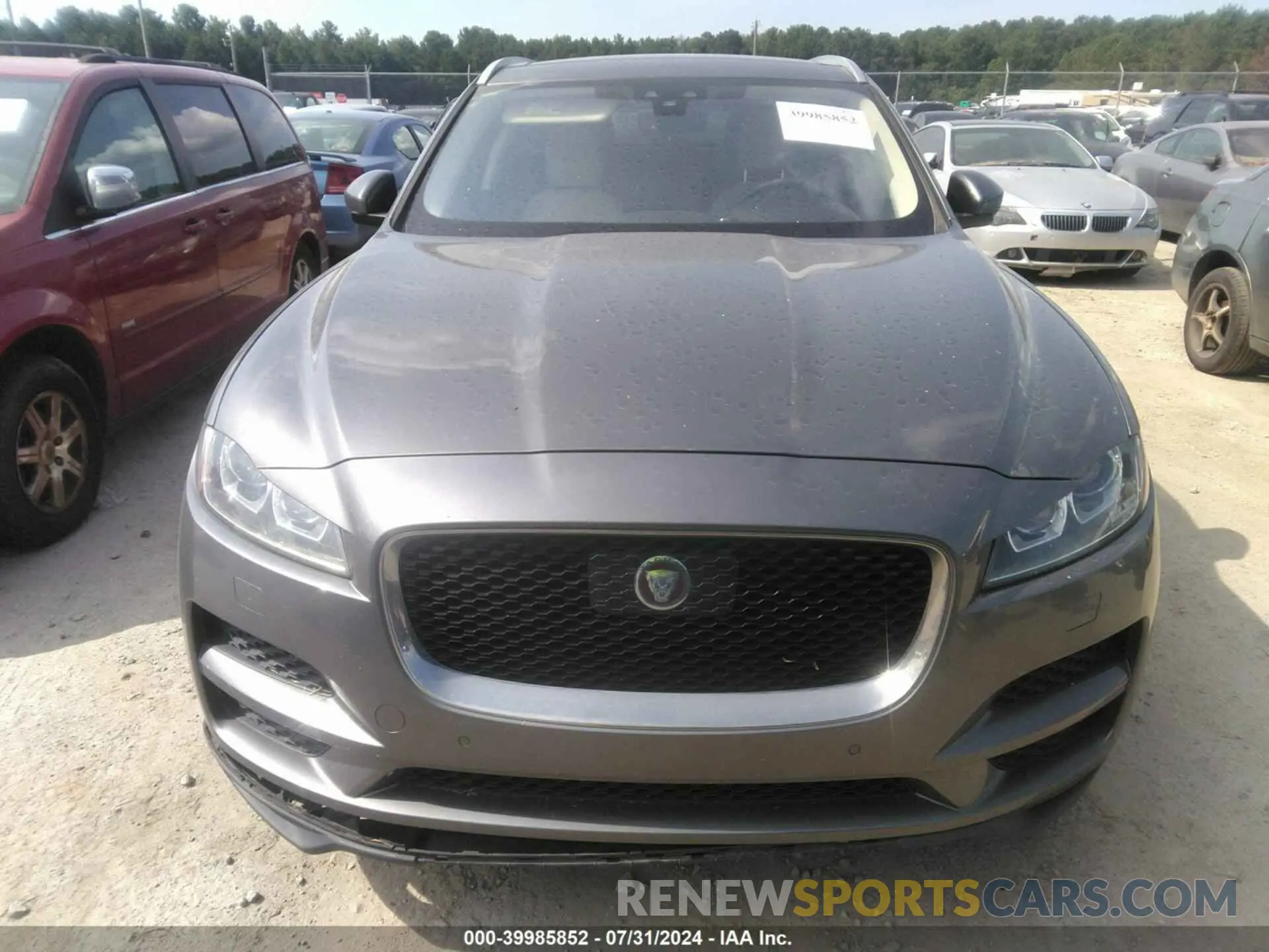 12 Фотография поврежденного автомобиля SADCJ2FXXKA610855 JAGUAR F-PACE 2019