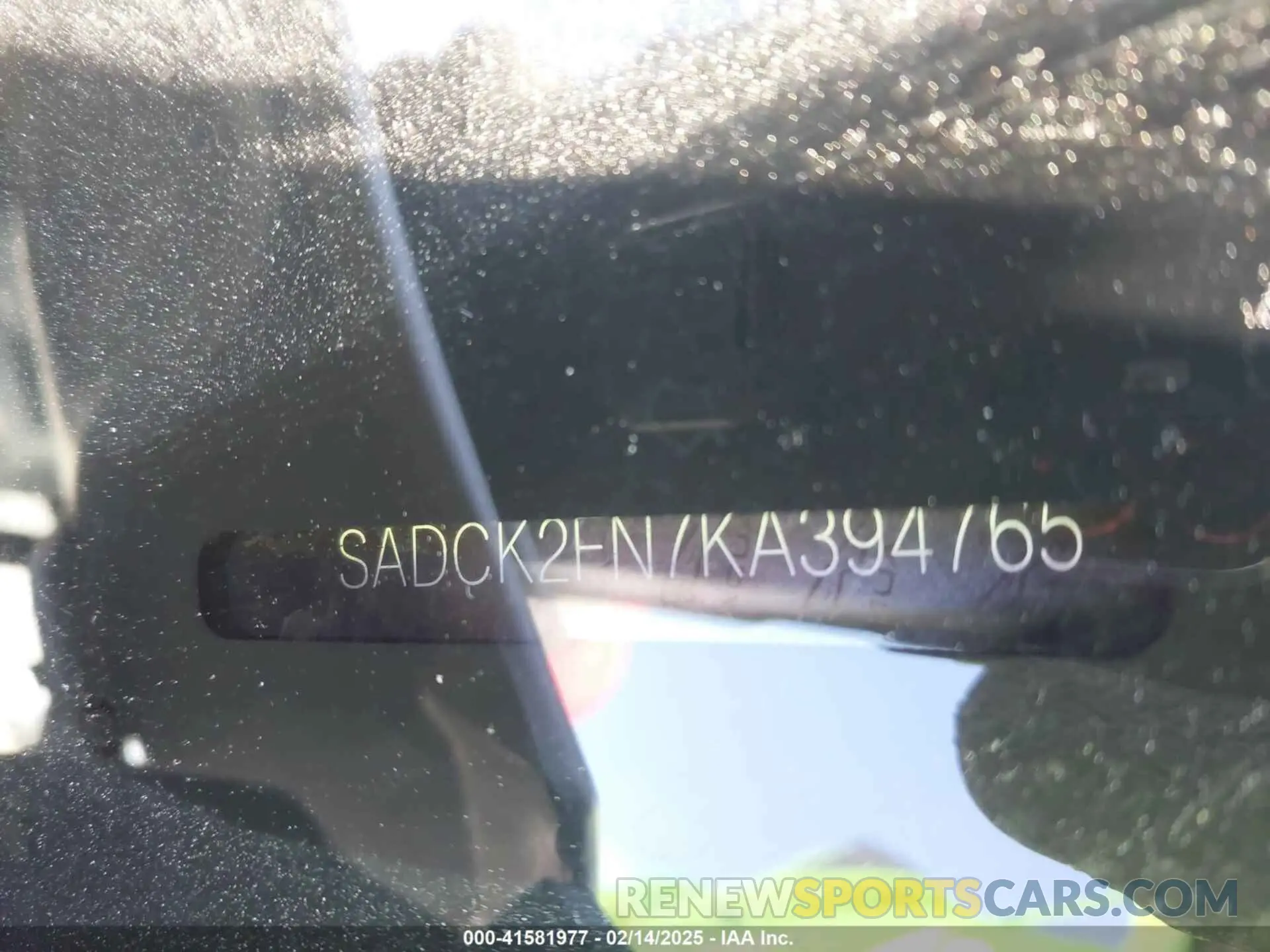 9 Photograph of a damaged car SADCK2FN7KA394765 JAGUAR F-PACE 2019