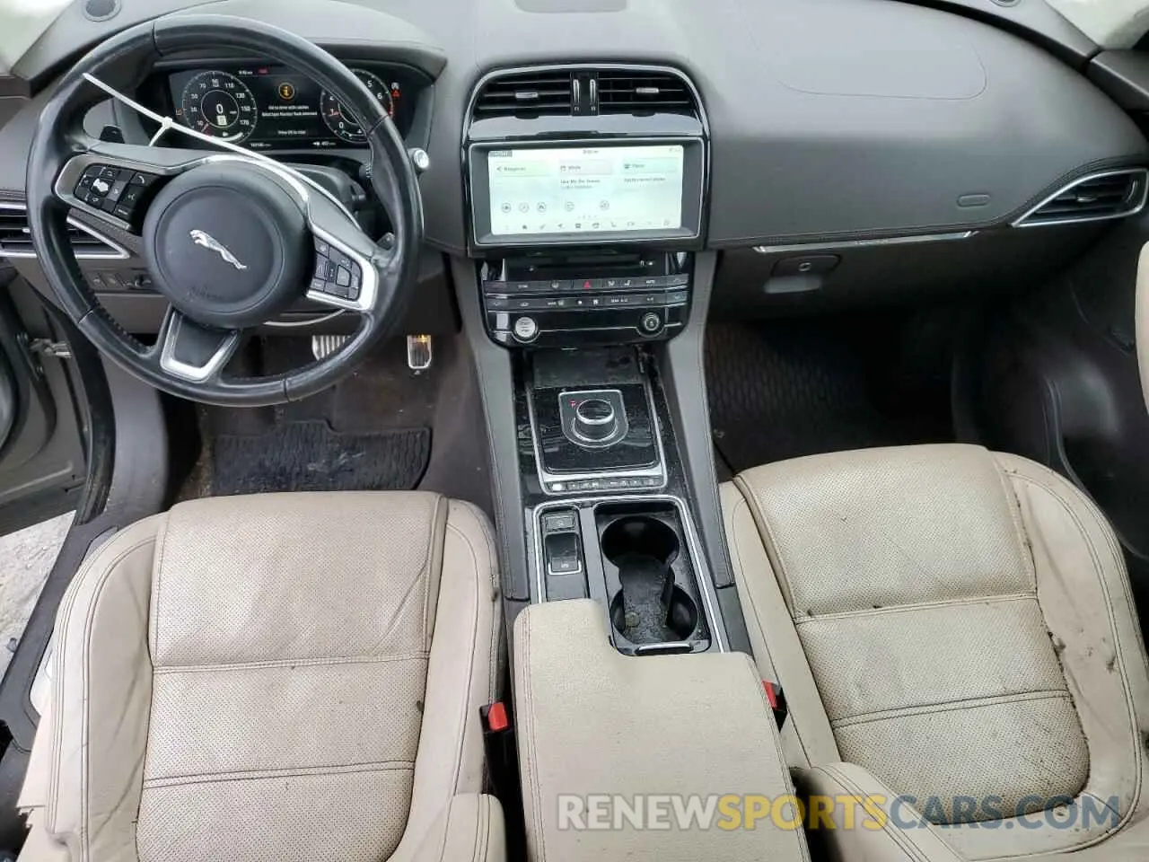 8 Фотография поврежденного автомобиля SADCK2FX0KA367828 JAGUAR F-PACE 2019