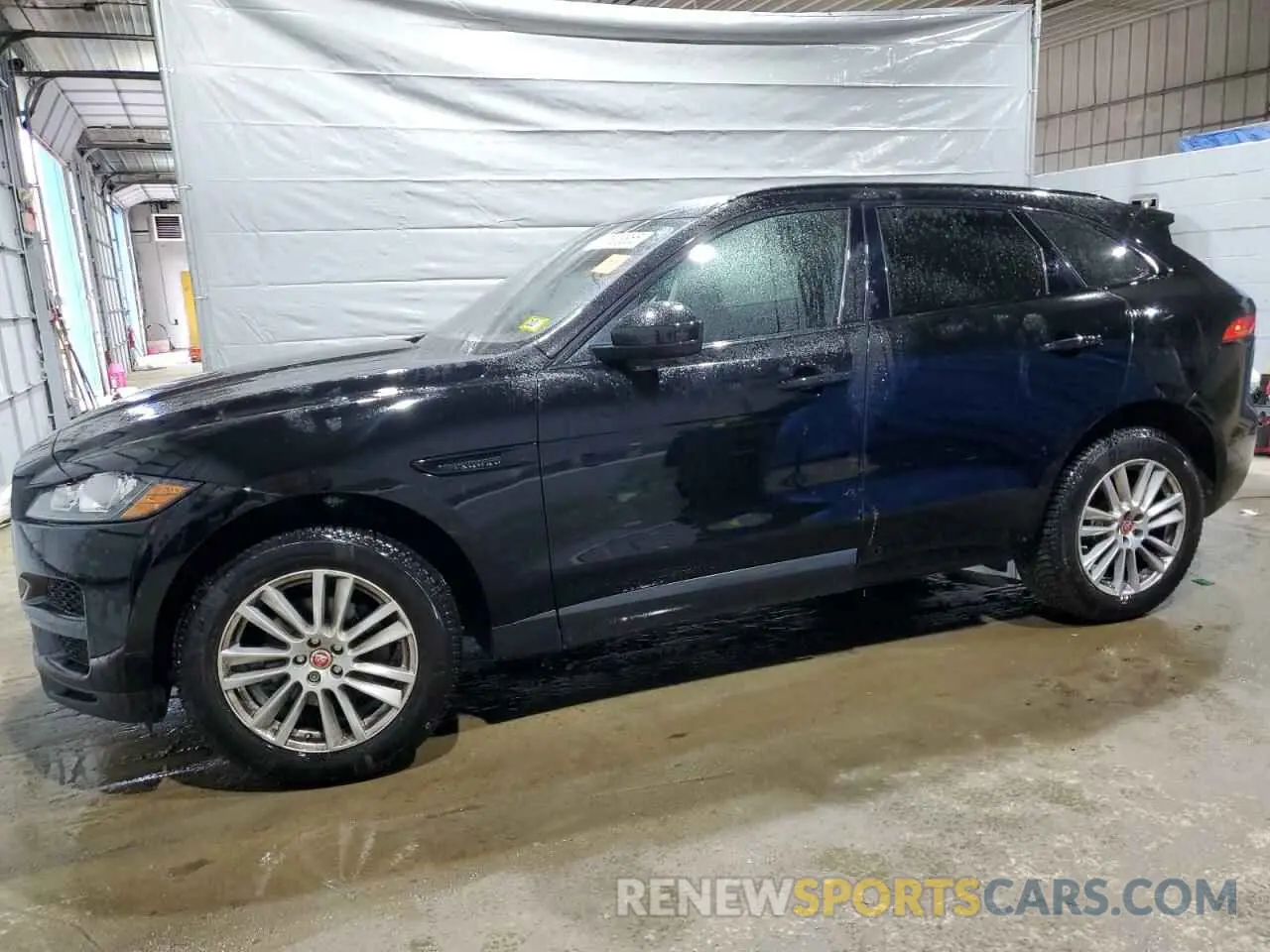 1 Photograph of a damaged car SADCK2FX7KA366367 JAGUAR F-PACE 2019