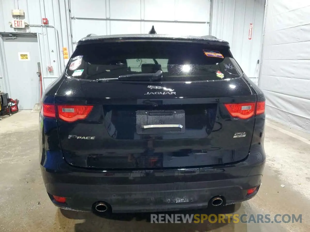 6 Photograph of a damaged car SADCK2FX7KA366367 JAGUAR F-PACE 2019