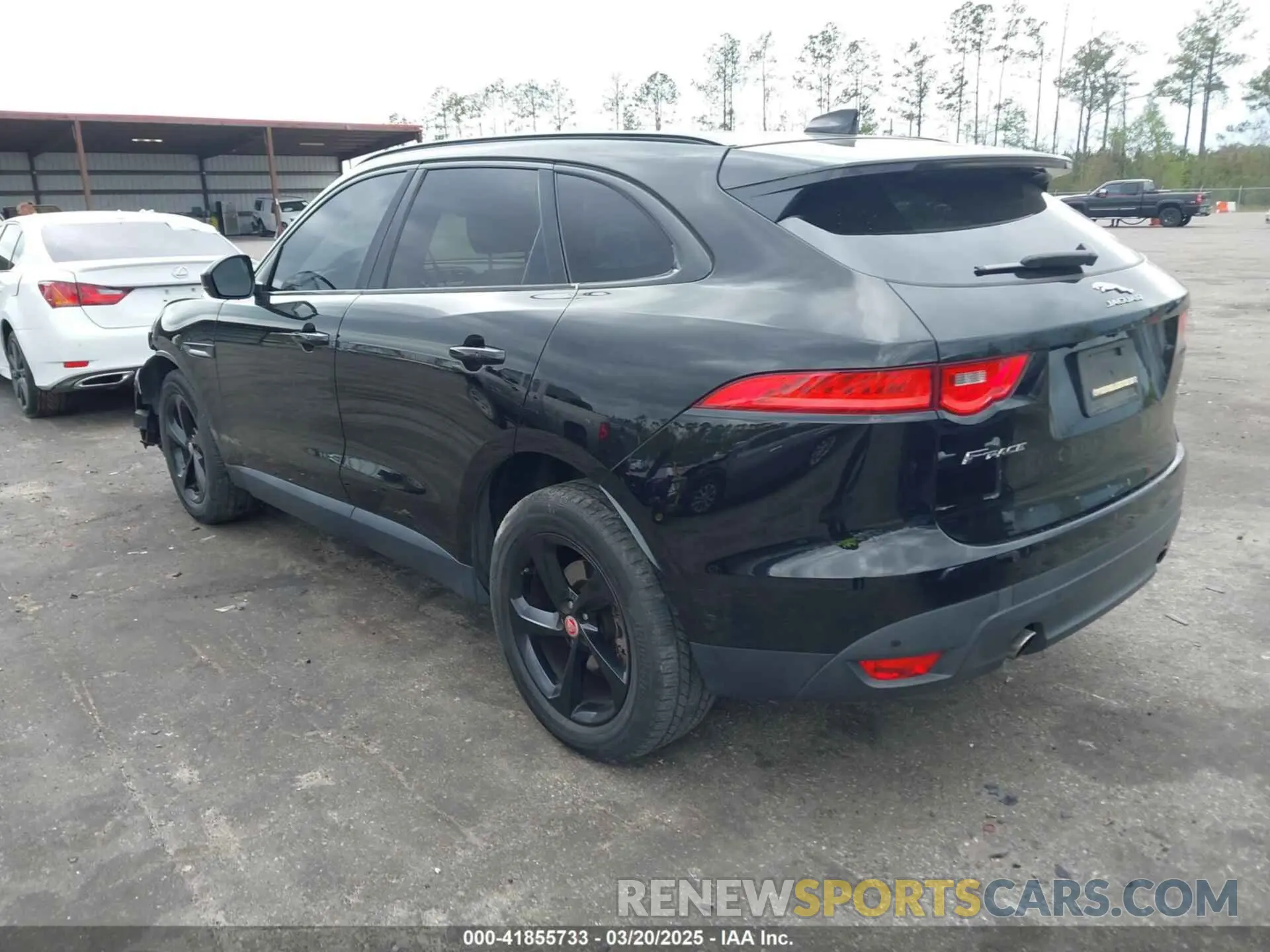 3 Фотография поврежденного автомобиля SADCK2FX7KA395593 JAGUAR F-PACE 2019