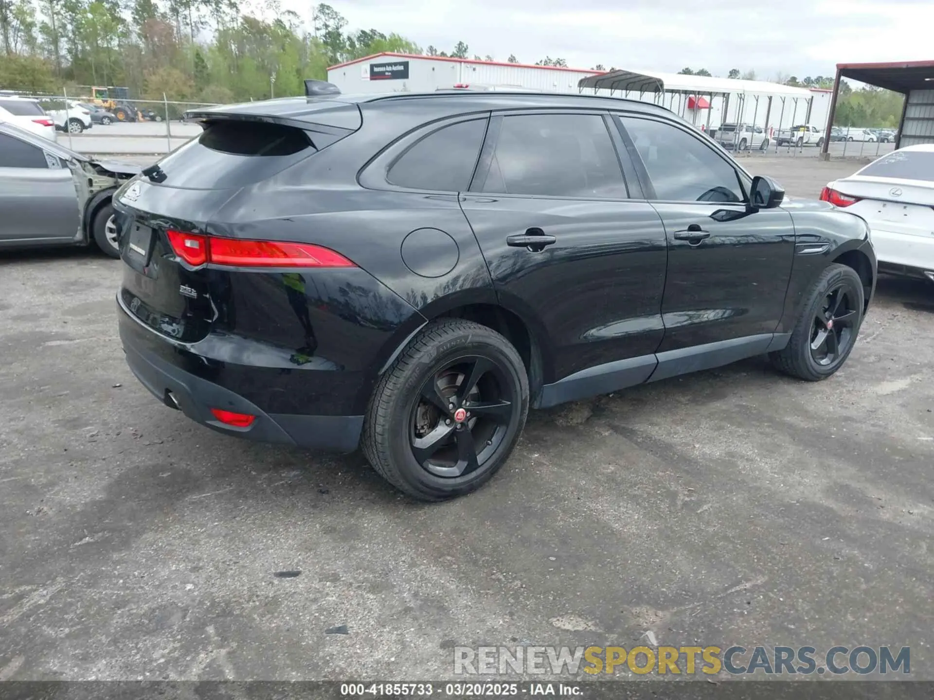 4 Фотография поврежденного автомобиля SADCK2FX7KA395593 JAGUAR F-PACE 2019