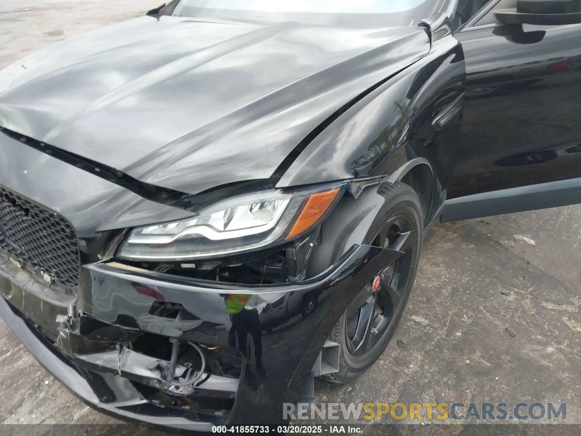 6 Фотография поврежденного автомобиля SADCK2FX7KA395593 JAGUAR F-PACE 2019