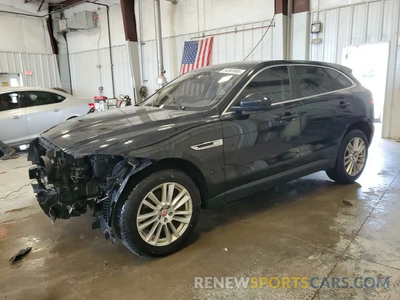 1 Photograph of a damaged car SADCK2GX0KA395143 JAGUAR F-PACE 2019