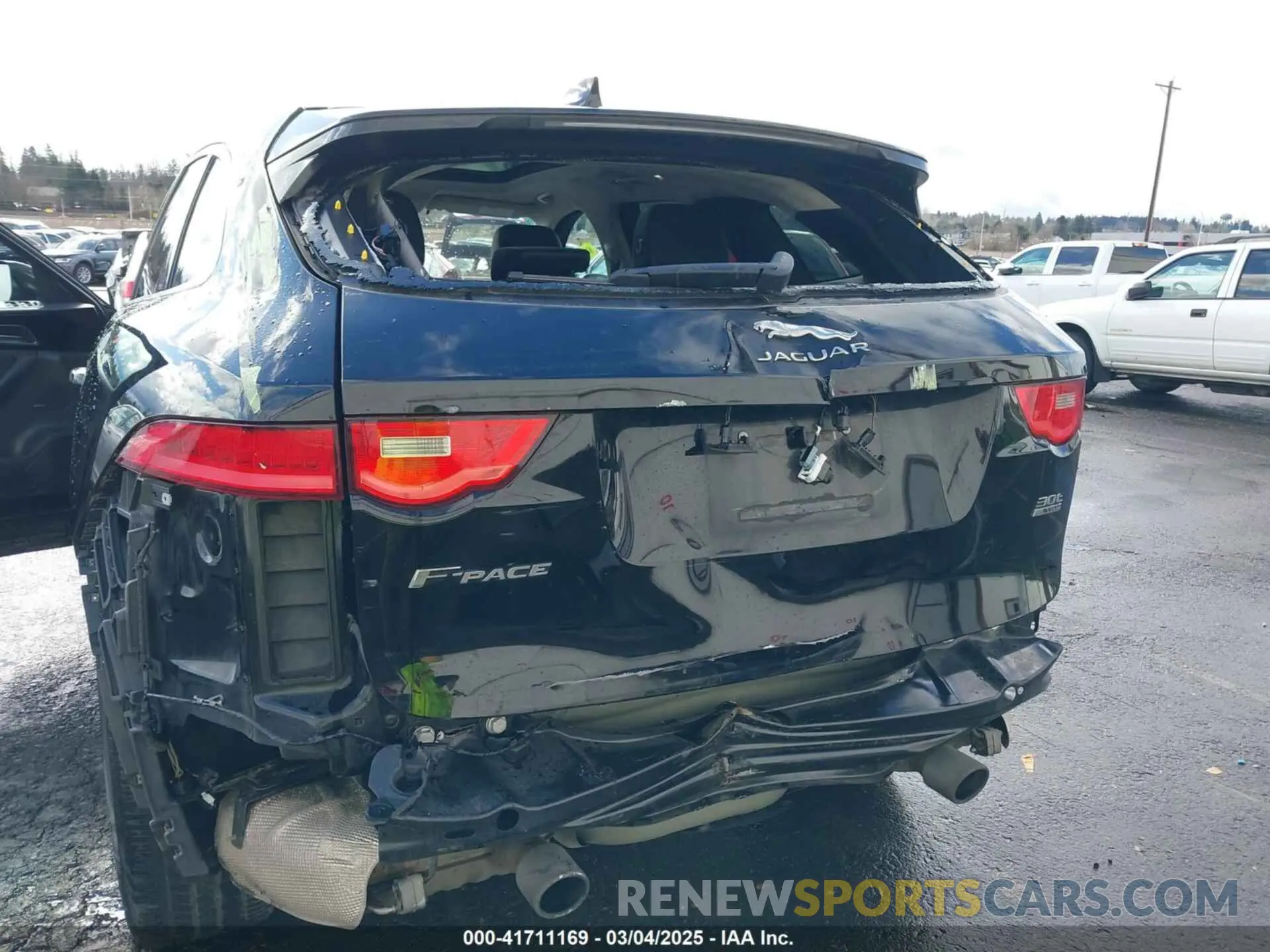 6 Photograph of a damaged car SADCK2GX1KA391800 JAGUAR F-PACE 2019
