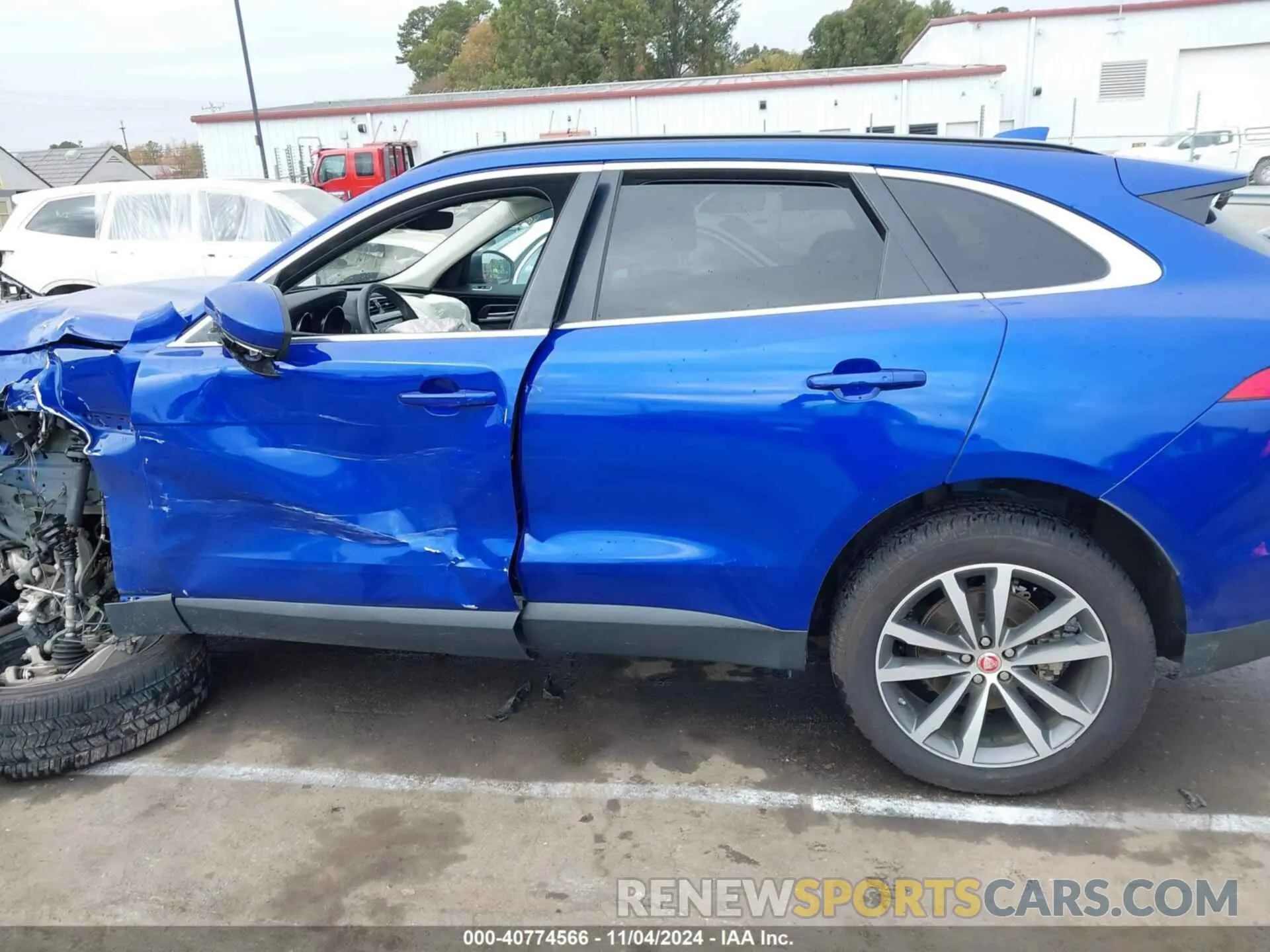 14 Photograph of a damaged car SADCK2GX2KA601000 JAGUAR F-PACE 2019